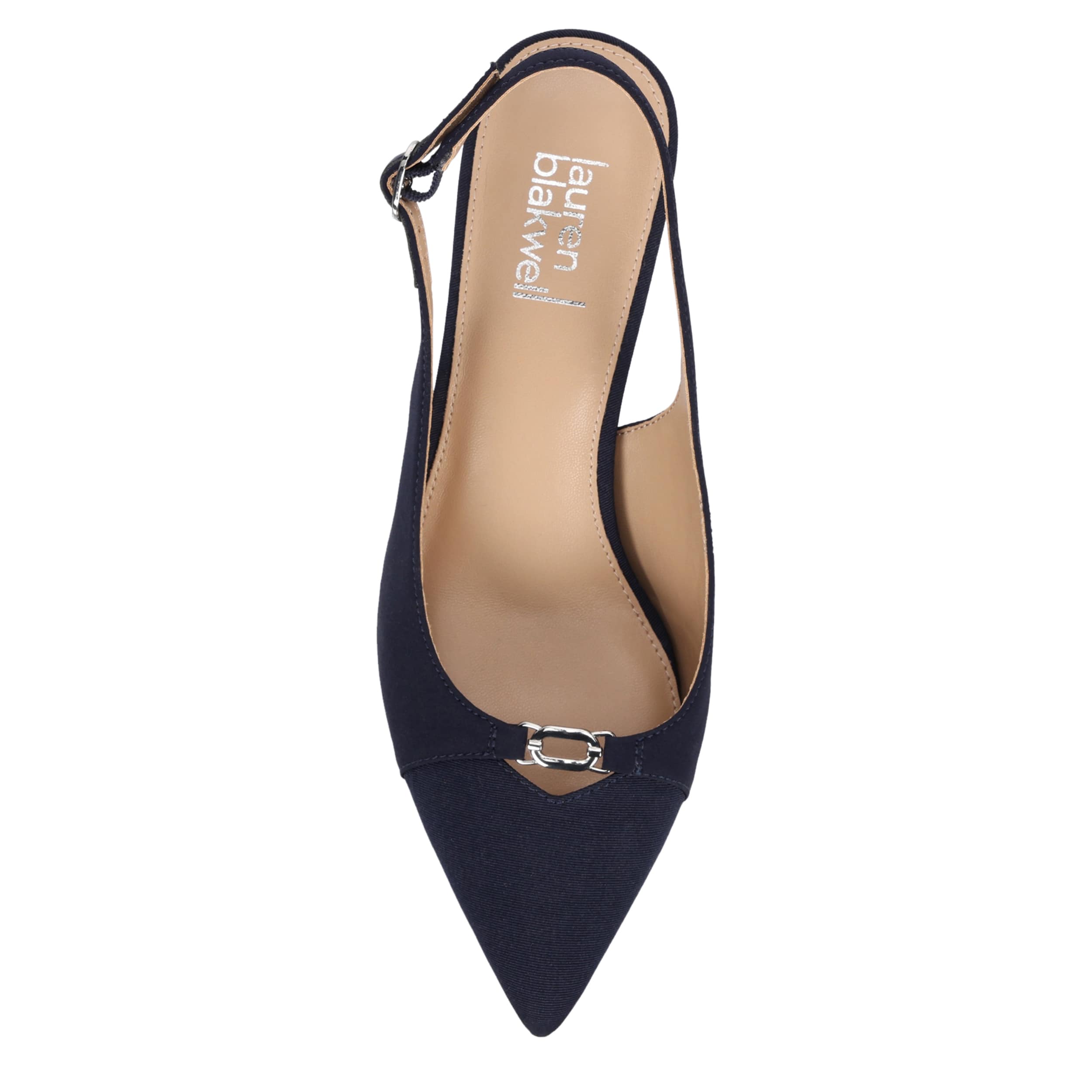 LAUREN BLAKWELL-WOMENS BARDO PUMP-NAVY & NAVY