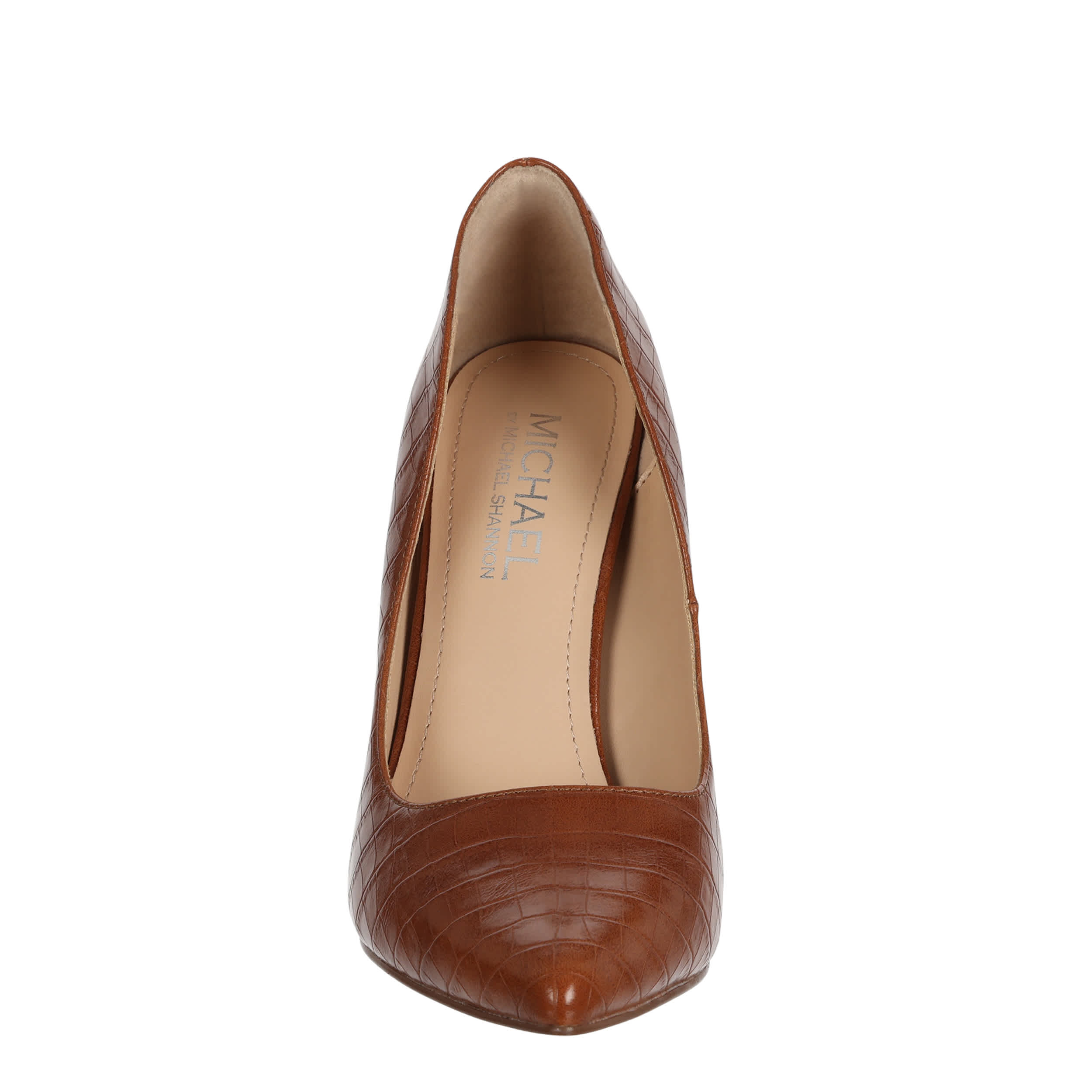 MICHAEL BY MICHAEL SHANNON-WOMENS RYLEIGH PUMP-COGNAC & 