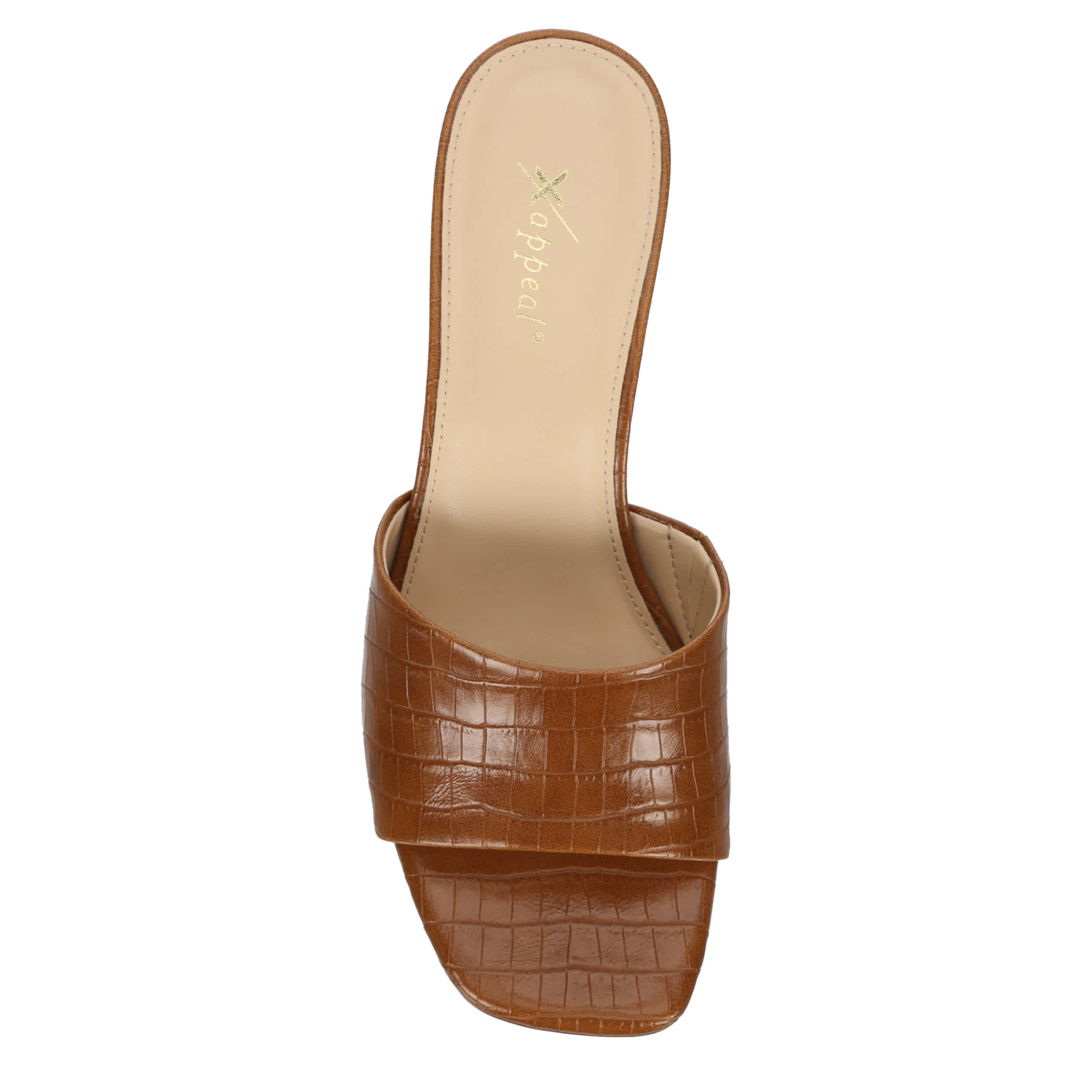 XAPPEAL-WOMENS HALLIE SANDAL-COGNAC & 