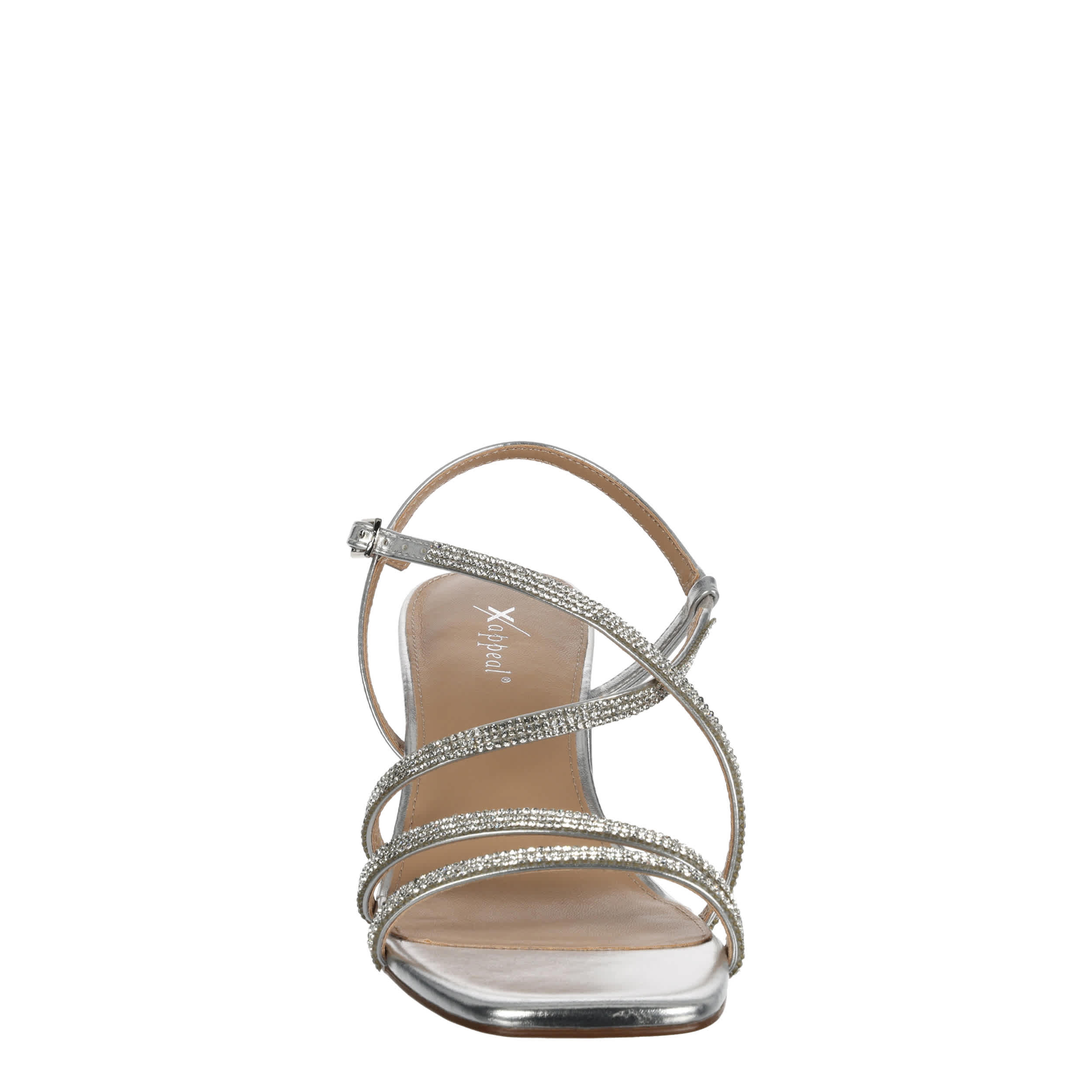 XAPPEAL-WOMENS HAYZEN-R SANDAL-SILVER & SILVER