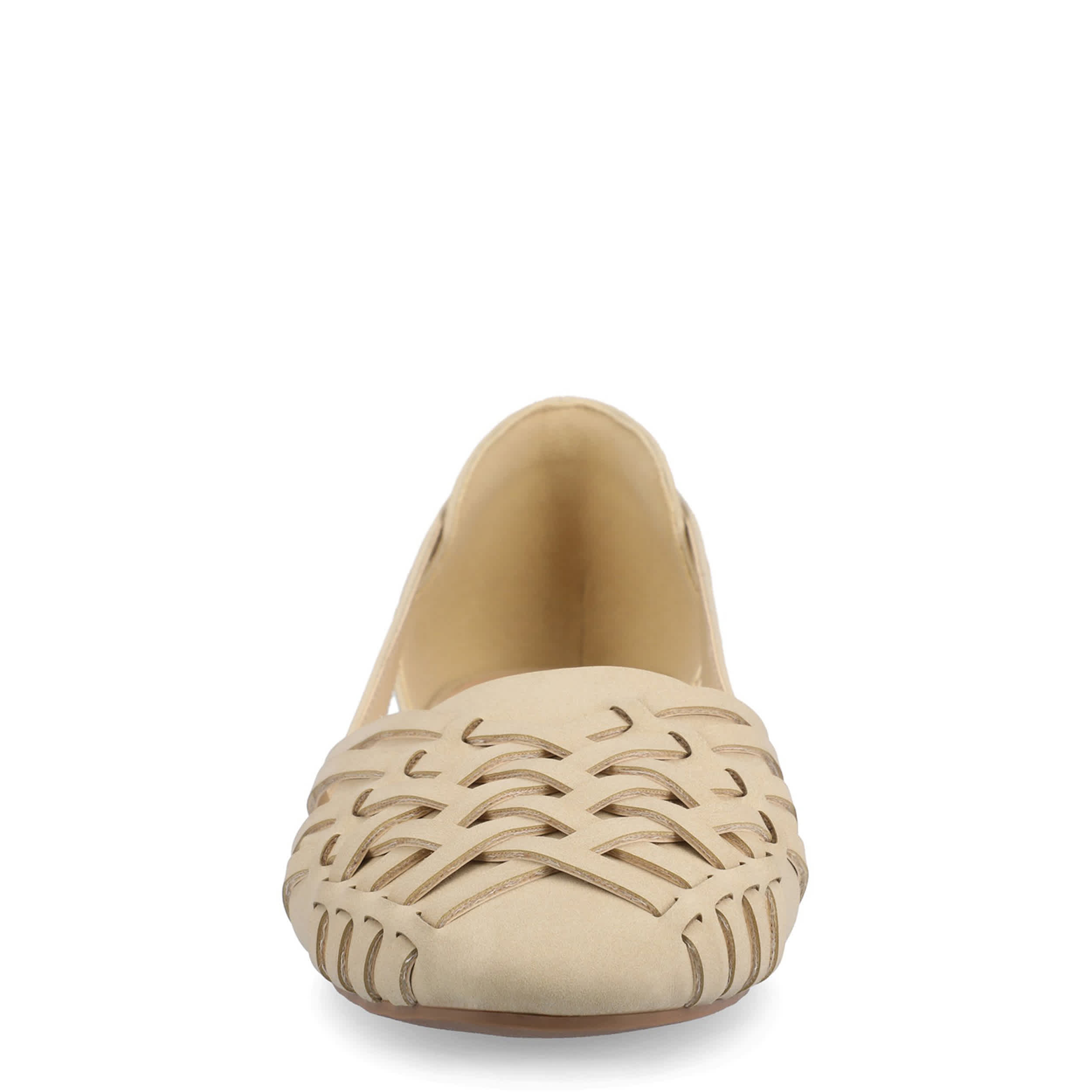 JOURNEE COLLECTION-WOMENS EKKO FLAT-SAND & 