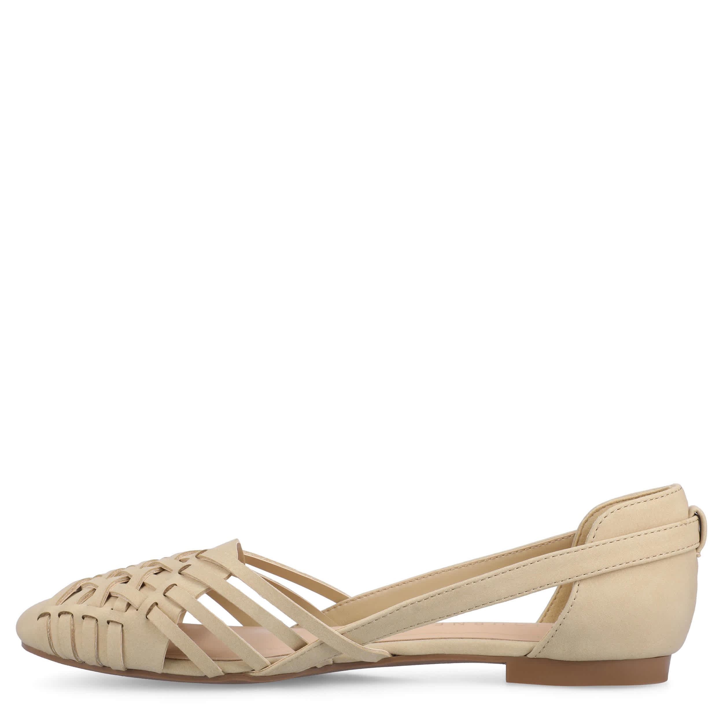 JOURNEE COLLECTION-WOMENS EKKO FLAT-SAND & 