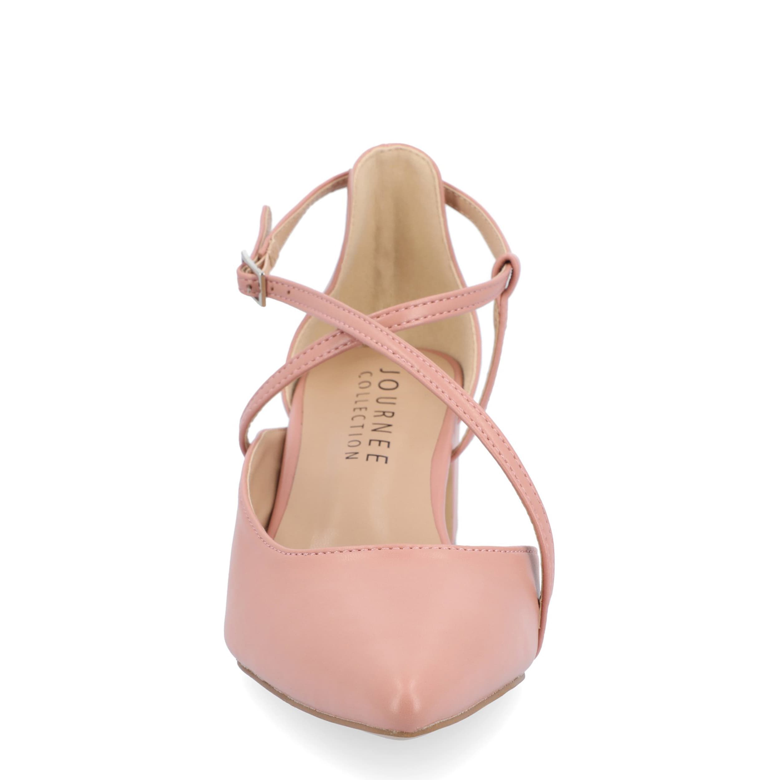 JOURNEE COLLECTION-WOMENS GALVINN-WD-BLUSH & 