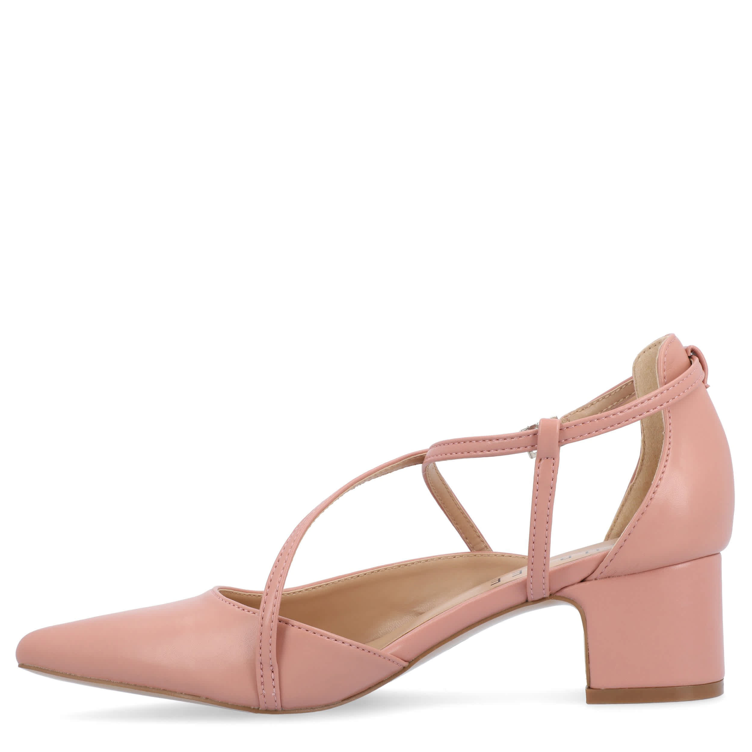 JOURNEE COLLECTION-WOMENS GALVINN-WD-BLUSH & 