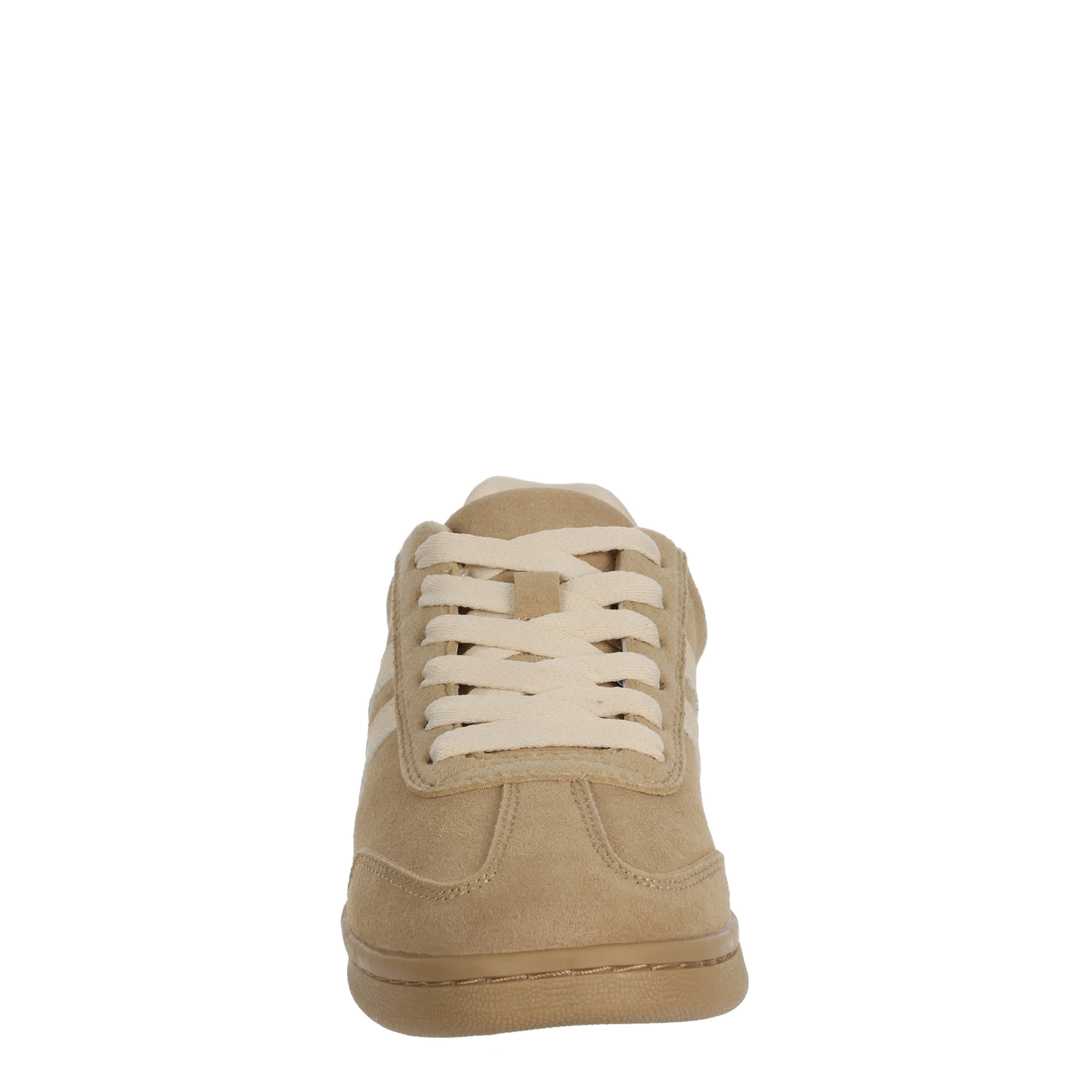 LIMELIGHT-WOMENS ADDISON SNEAKER-TAN & OFF WHITE