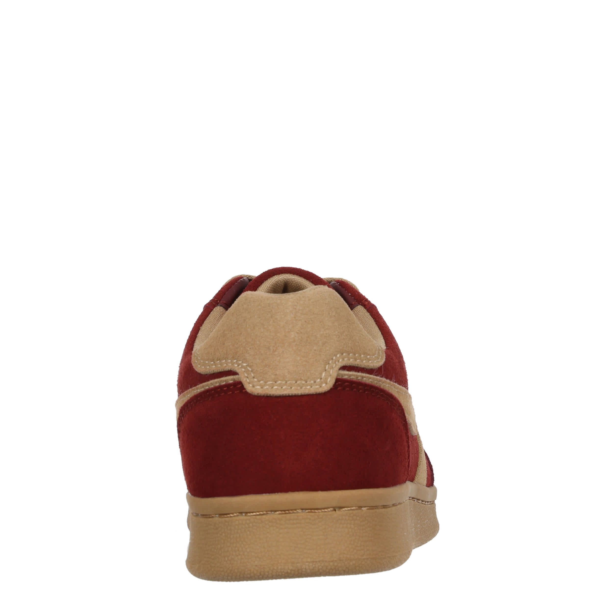 LIMELIGHT-WOMENS ADDISON SNEAKER-BURGUNDY & OFF WHITE