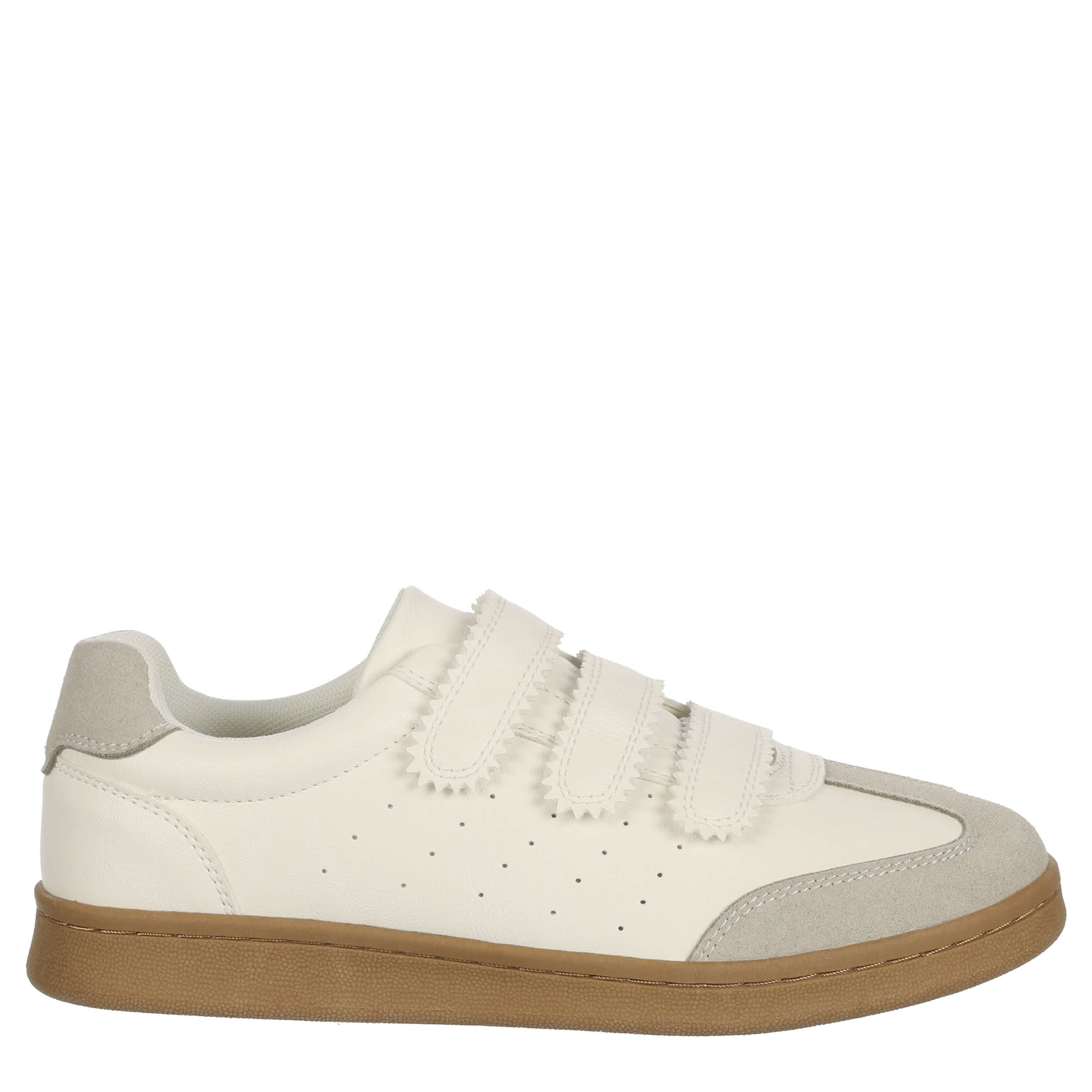 LIMELIGHT-WOMENS ALEXIS SNEAKER-WHITE & TAUPE