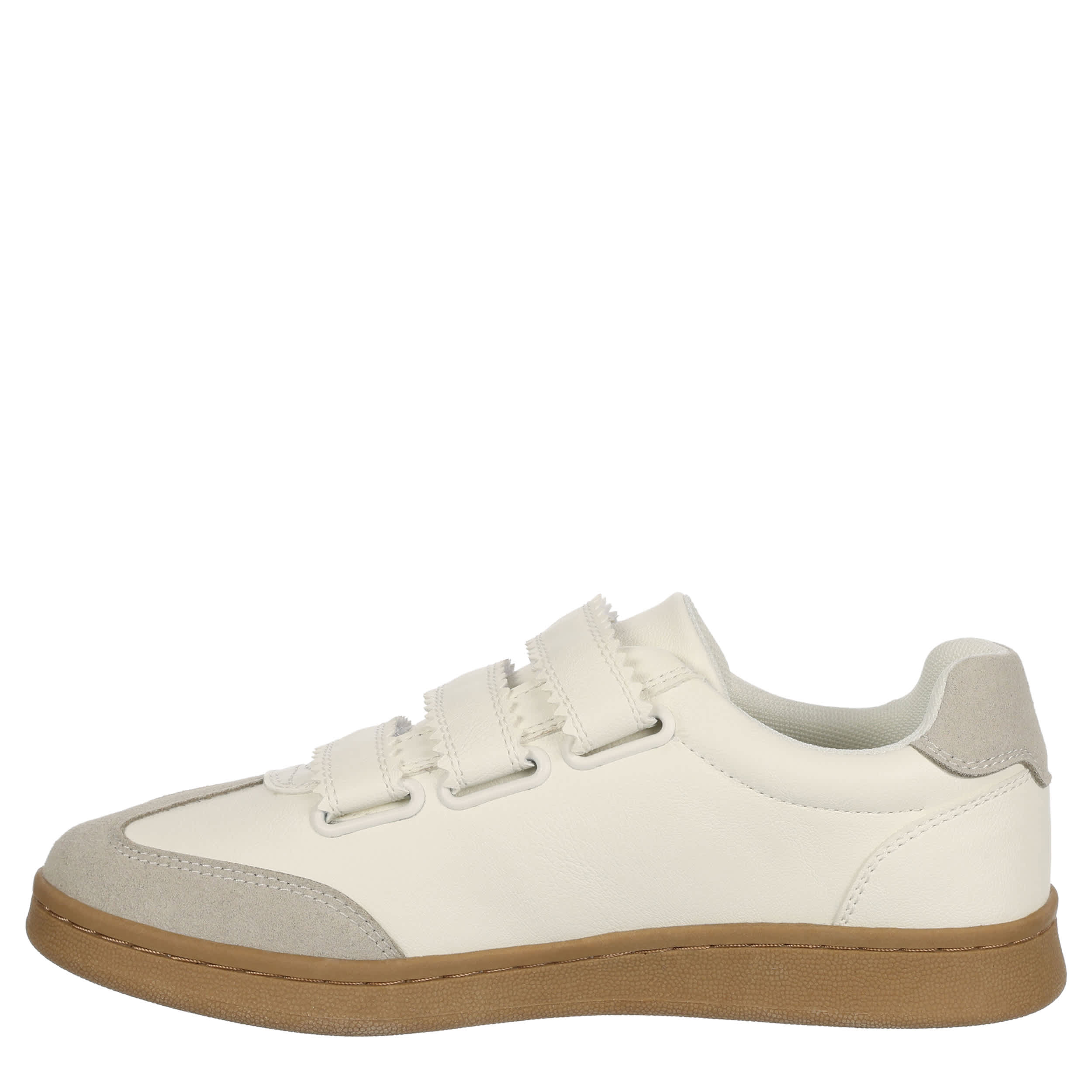 LIMELIGHT-WOMENS ALEXIS SNEAKER-WHITE & TAUPE