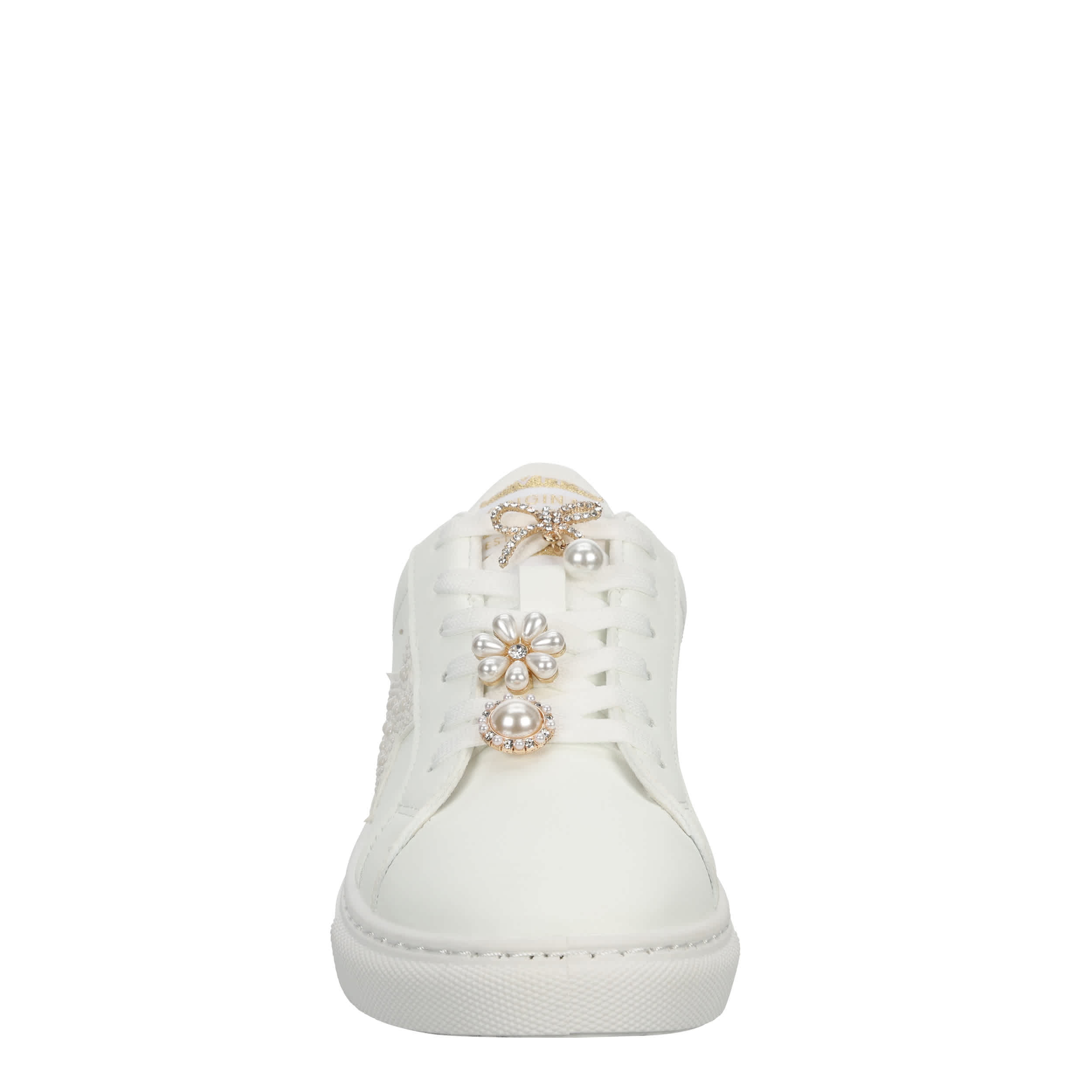 Vintage Havana-WOMENS ROXANNE  SNEAKER-WHITE & GOLD