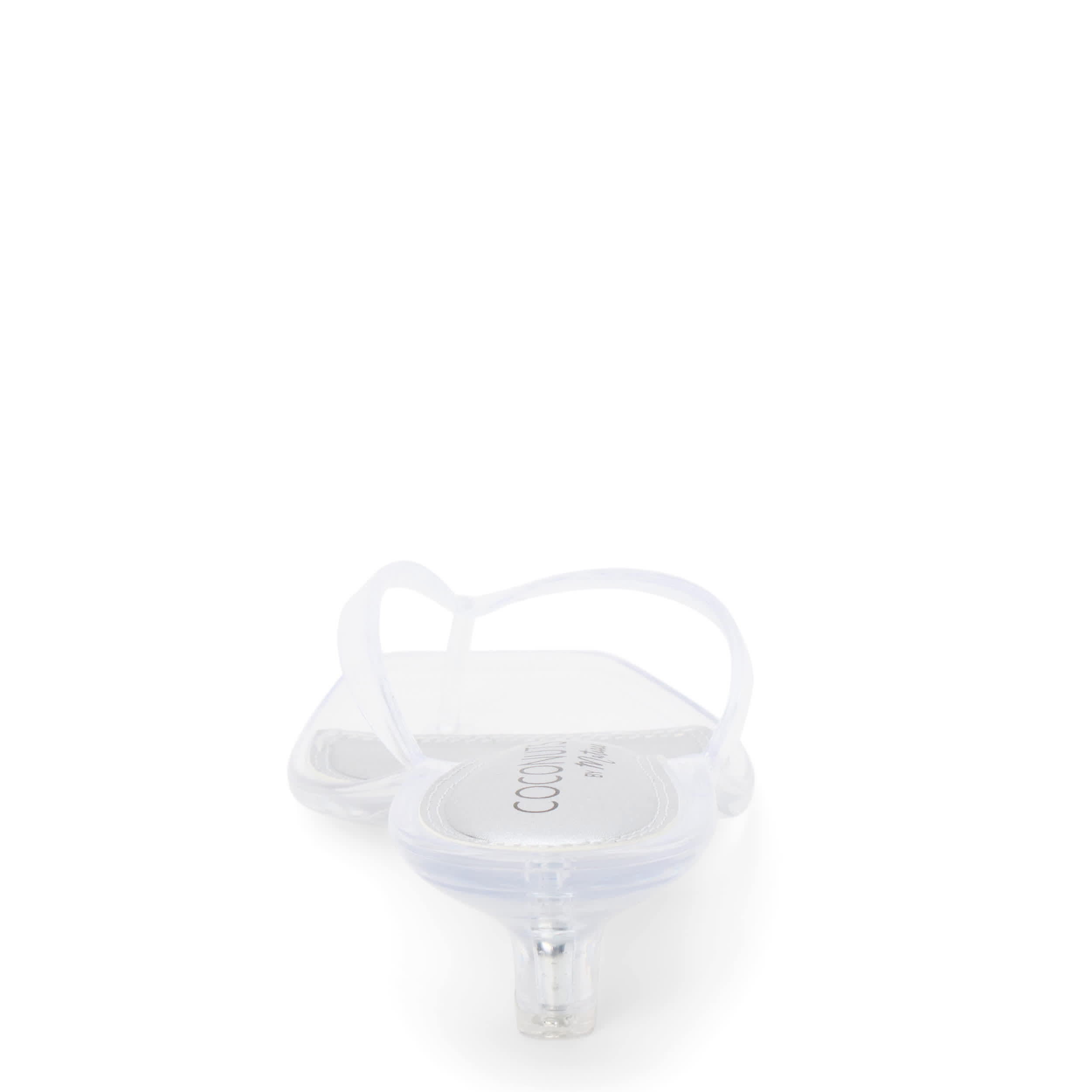 COCONUTS-WOMENS MARGO DRESS SANDAL-CLEAR & 