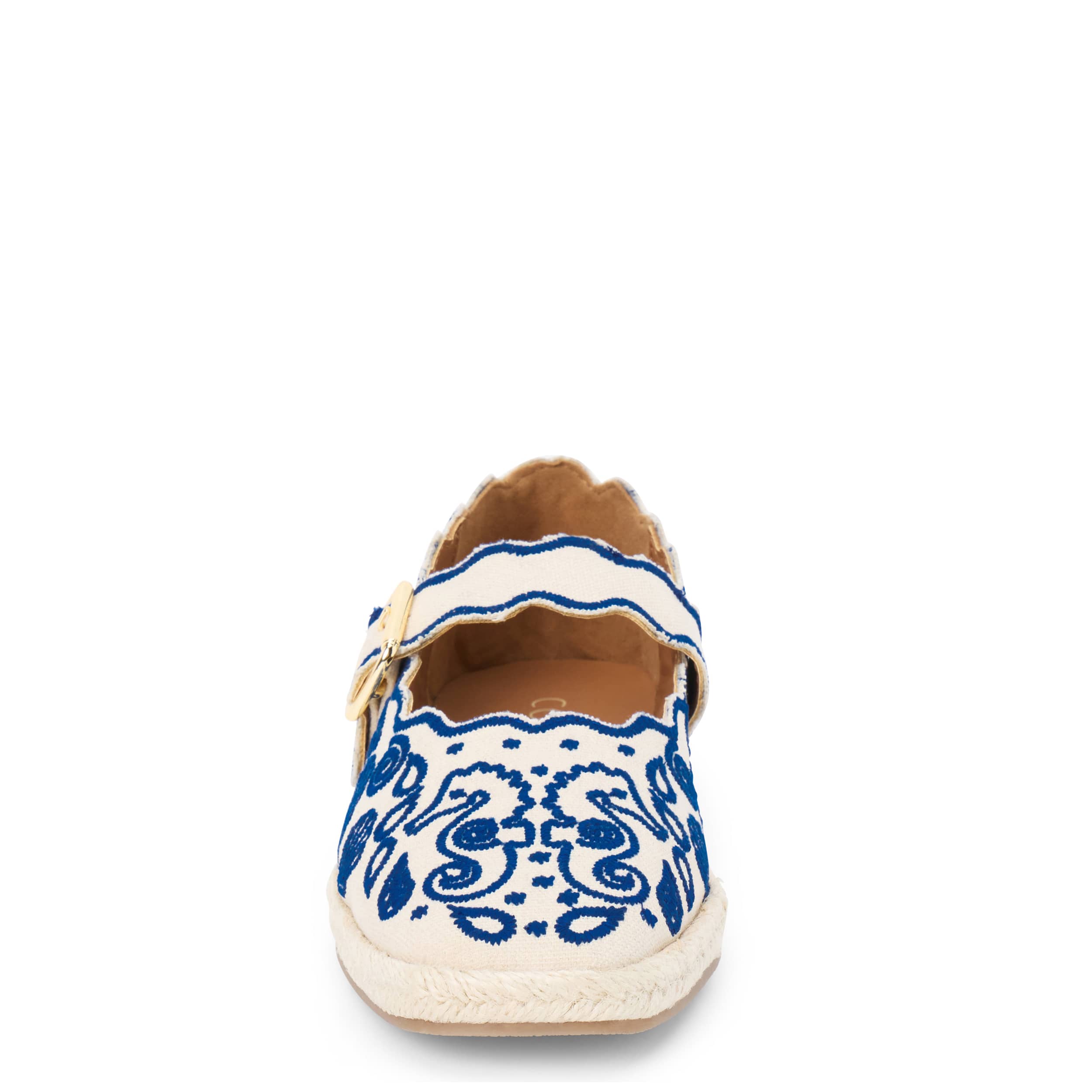COCONUTS-WOMENS ARIANA FLAT-BLUE & 