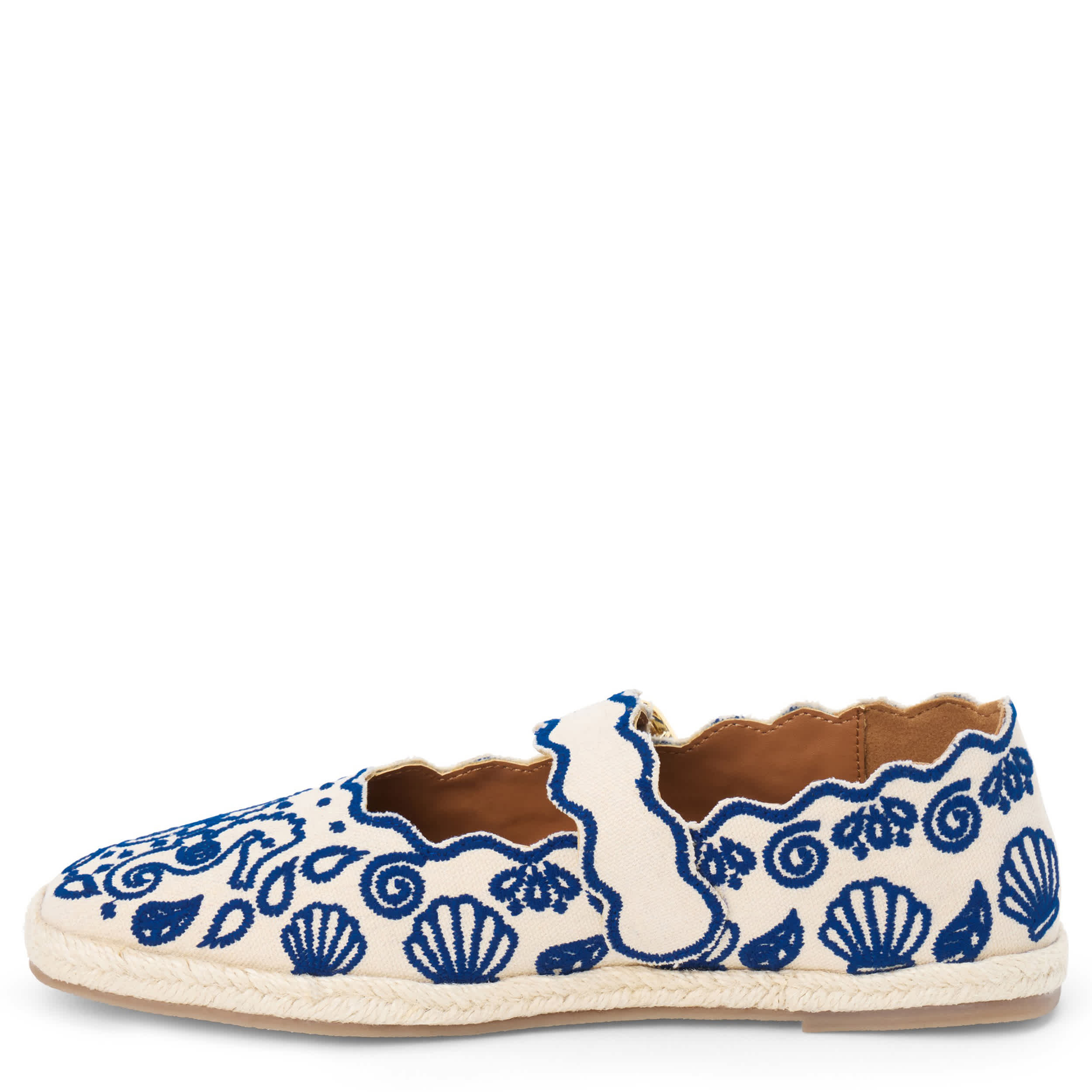 COCONUTS-WOMENS ARIANA FLAT-BLUE & 