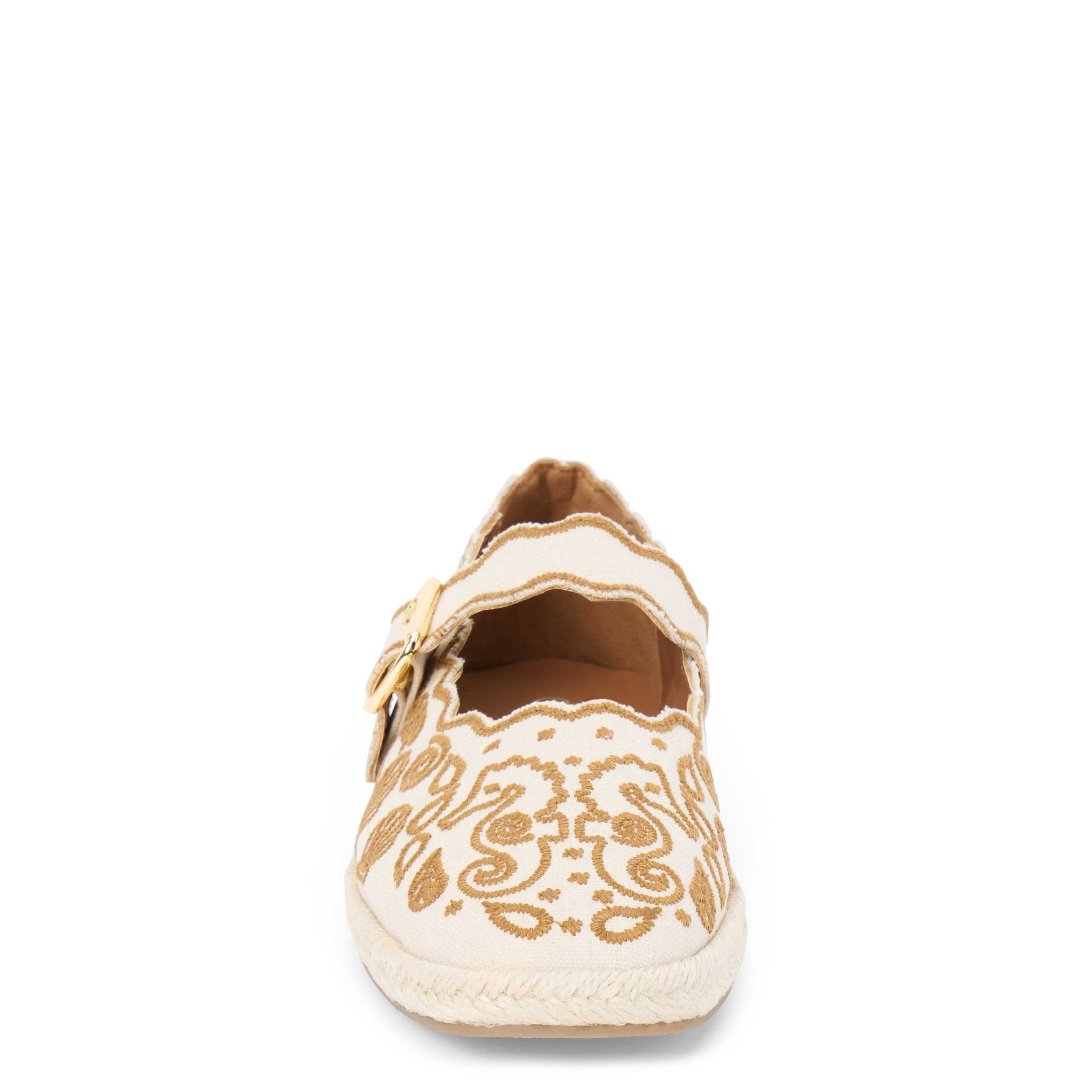 COCONUTS-WOMENS ARIANA FLAT-TAN & 