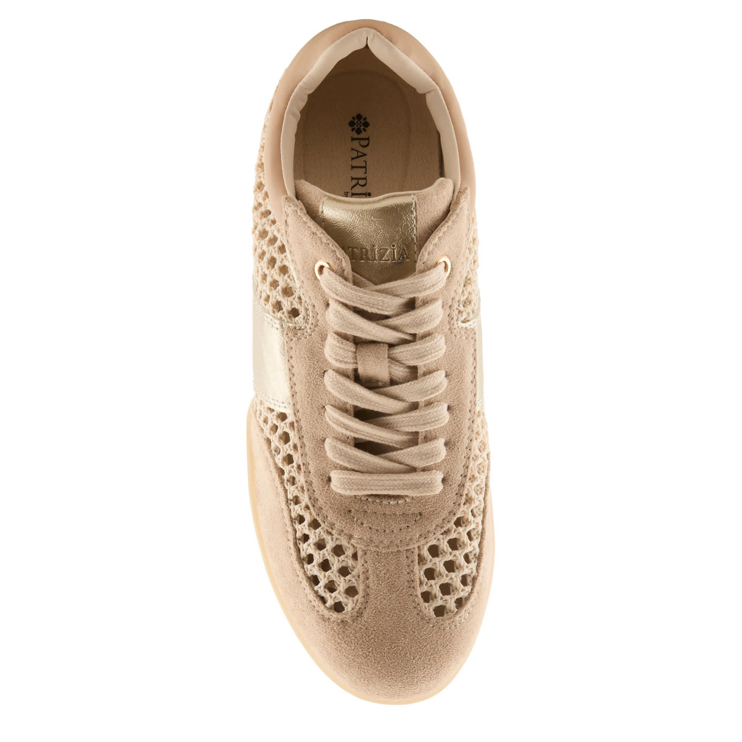 PATRIZIA-WOMENS RUNTHATOWN SNEAKER-BEIGE & MULTICOLOR