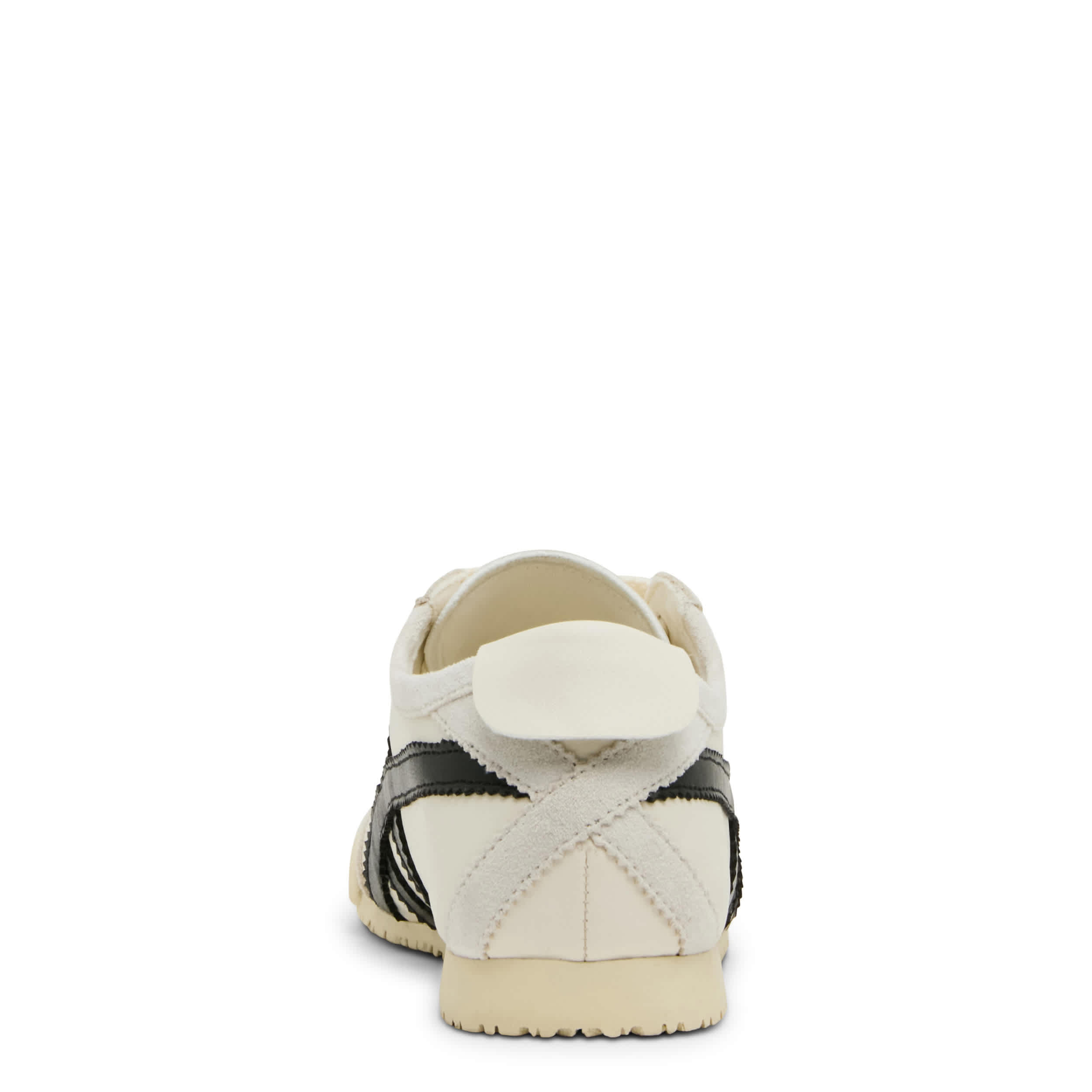 MADDEN GIRL-WOMENS GLIDDE SNEAKER-WHITE & BLACK