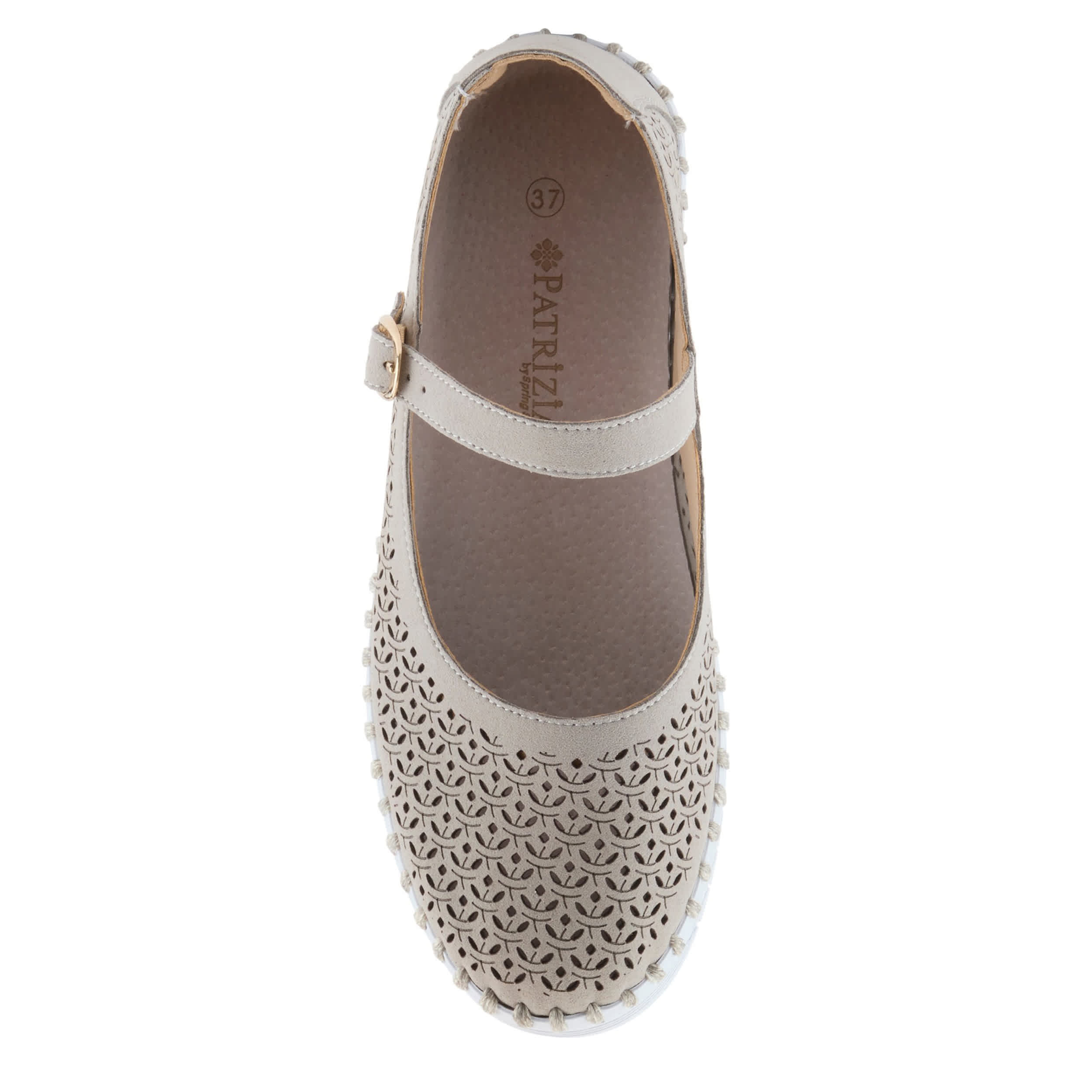 PATRIZIA-WOMENS SHAMIXA FLAT-PALE GREY & 