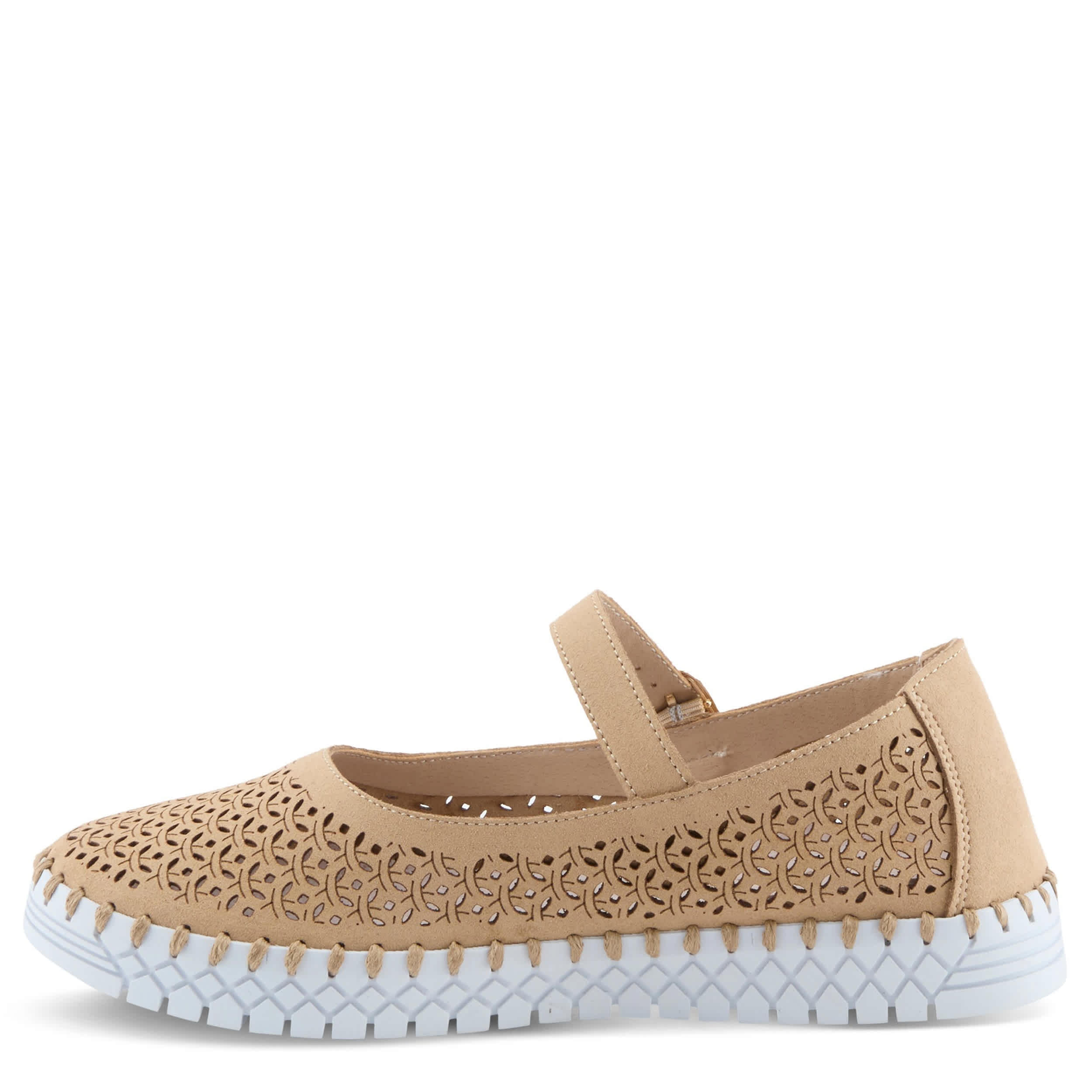 PATRIZIA-WOMENS SHAMIXA FLAT-TAN & 