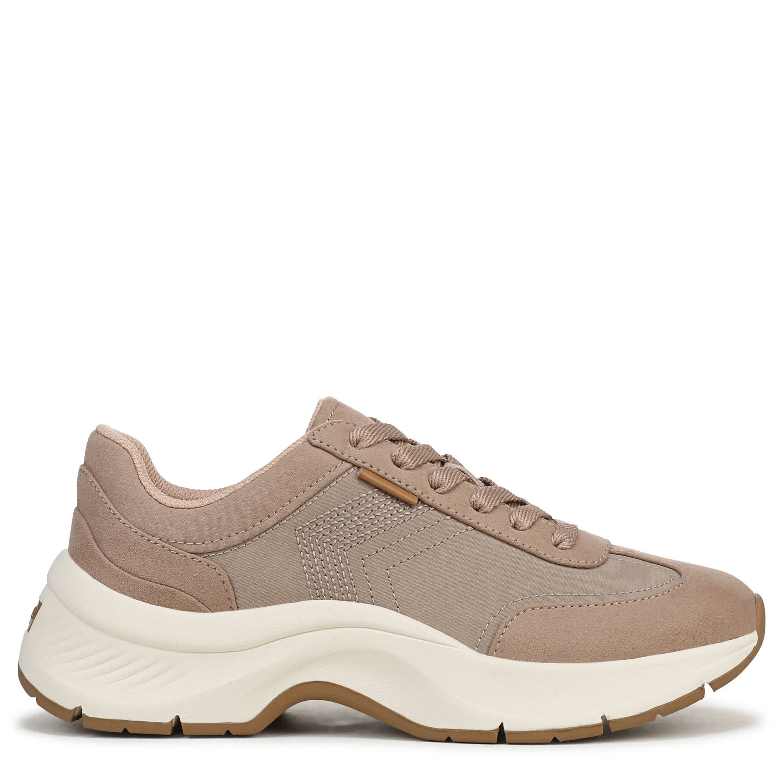 DR. SCHOLL'S-WOMENS WALK MODE SNEAKER-TAUPE & 