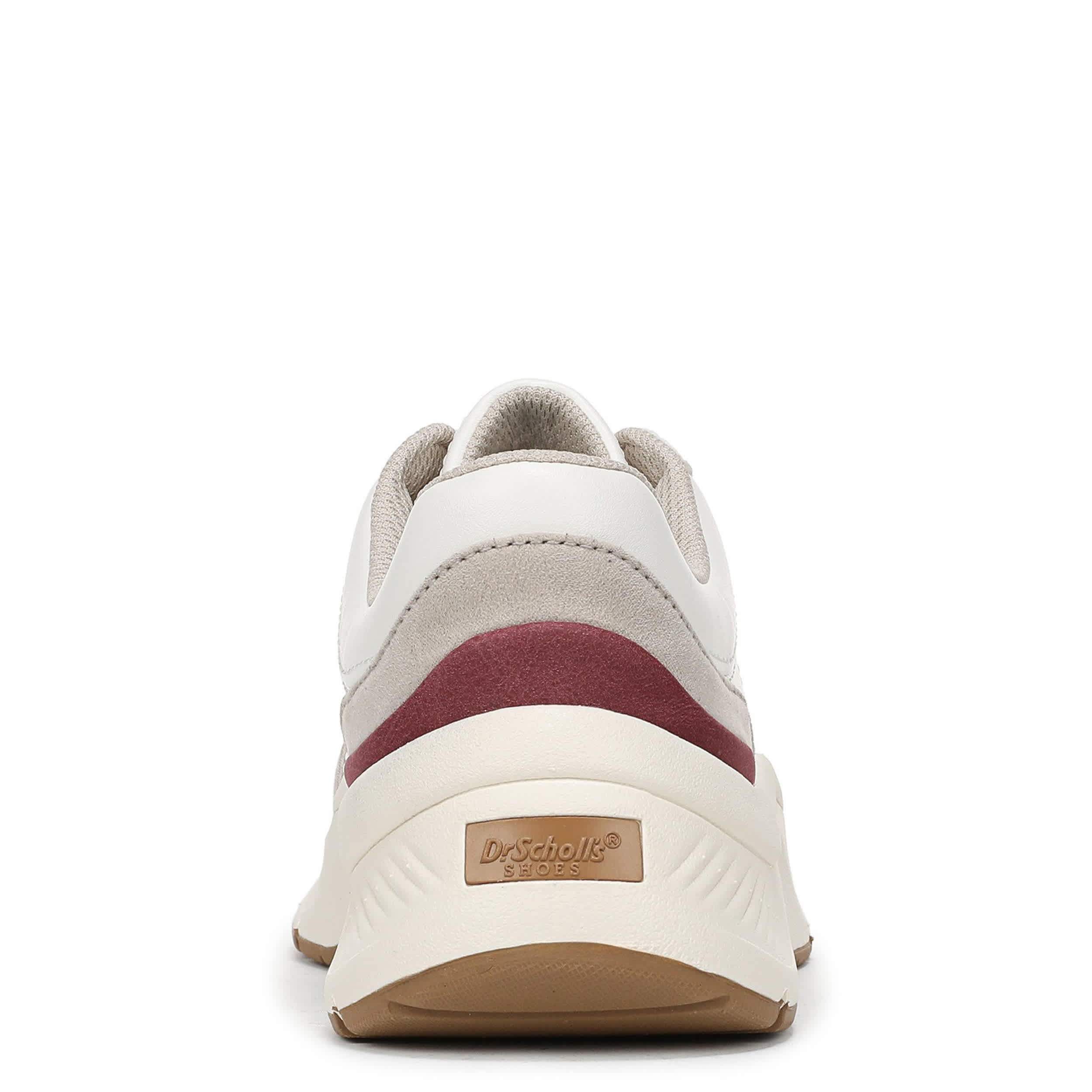 DR. SCHOLL'S-WOMENS WALK MODE SNEAKER-WHITE & GREY