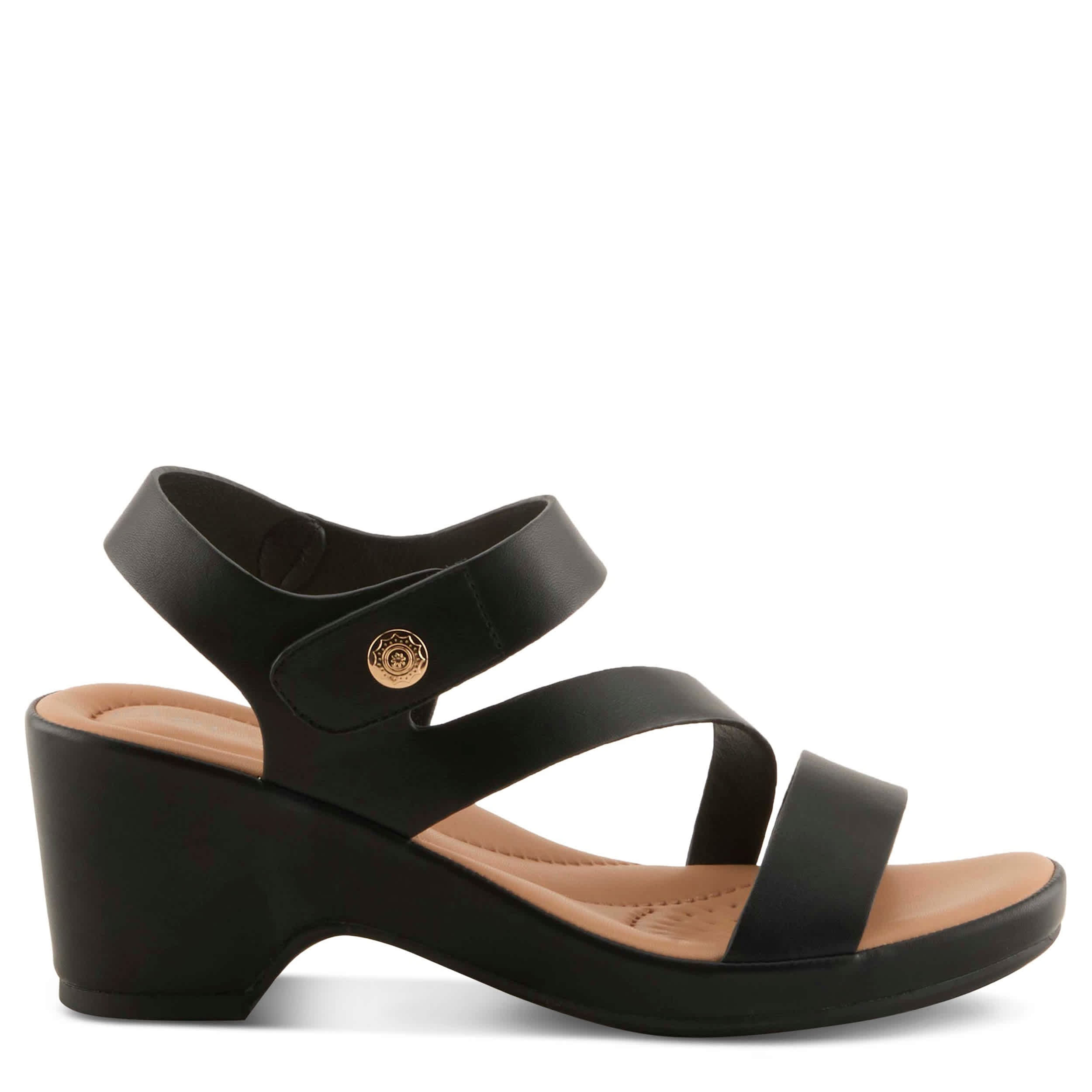 PATRIZIA-WOMENS GULLEN DRESS SANDAL-BLACK & 