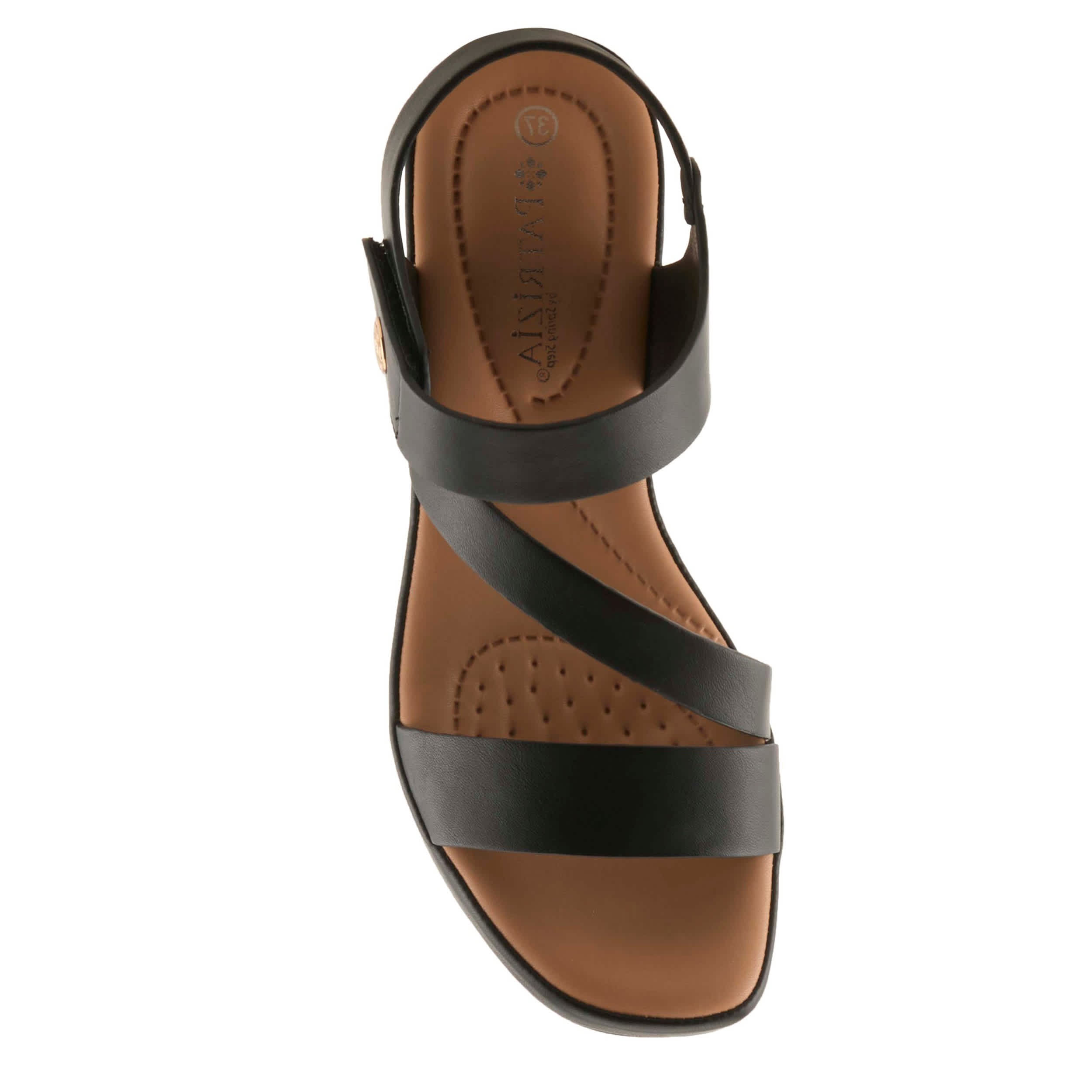 PATRIZIA-WOMENS GULLEN DRESS SANDAL-BLACK & 