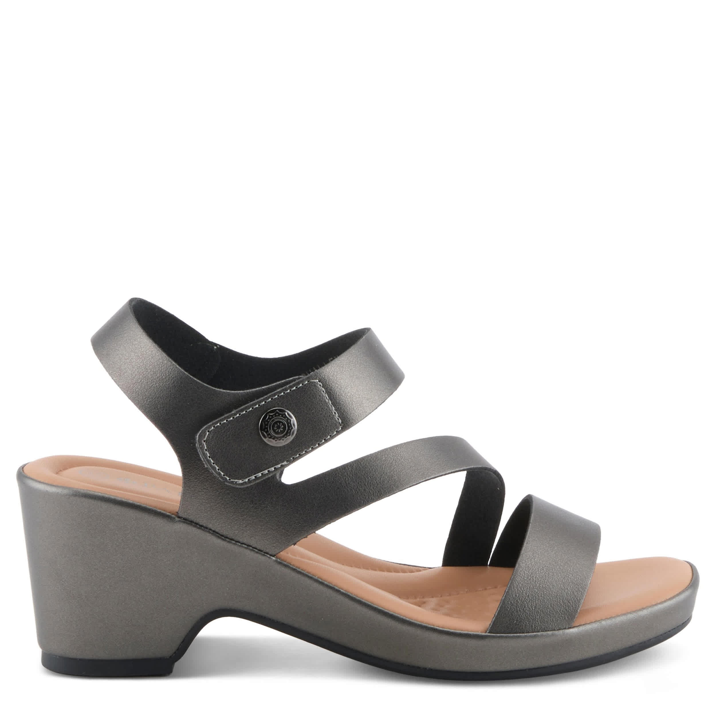 PATRIZIA-WOMENS GULLEN DRESS SANDAL-PEWTER & 