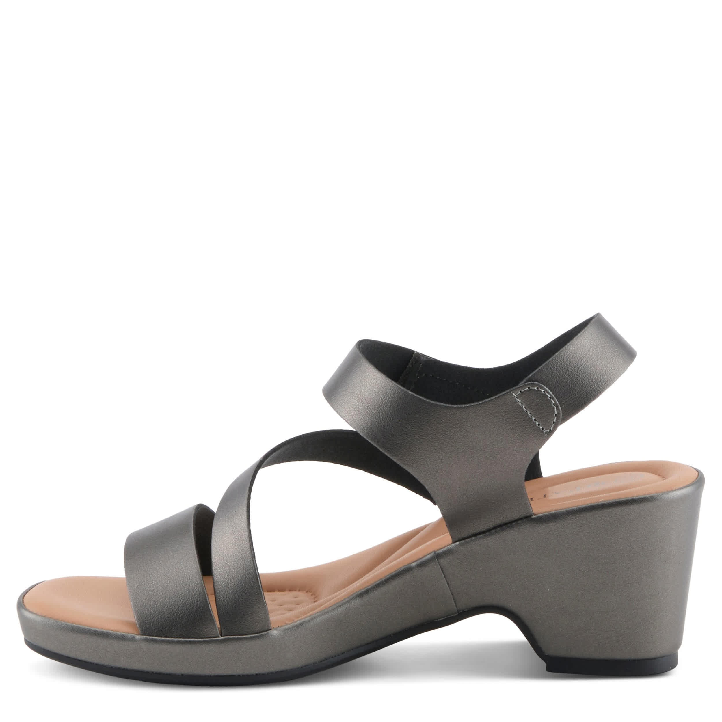 PATRIZIA-WOMENS GULLEN DRESS SANDAL-PEWTER & 