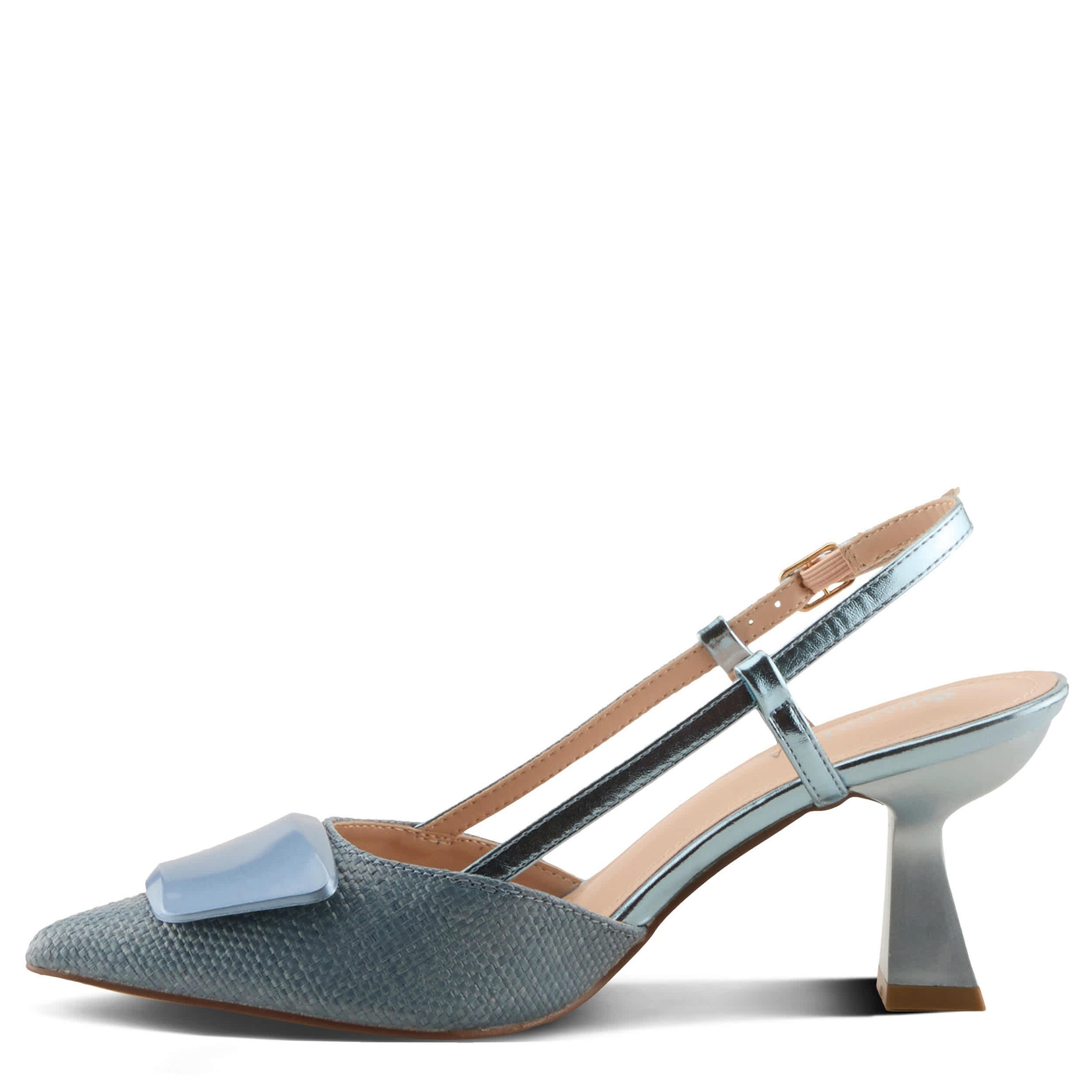 PATRIZIA-WOMENS KITTYWOVE PUMP-NAVY & MULTICOLOR