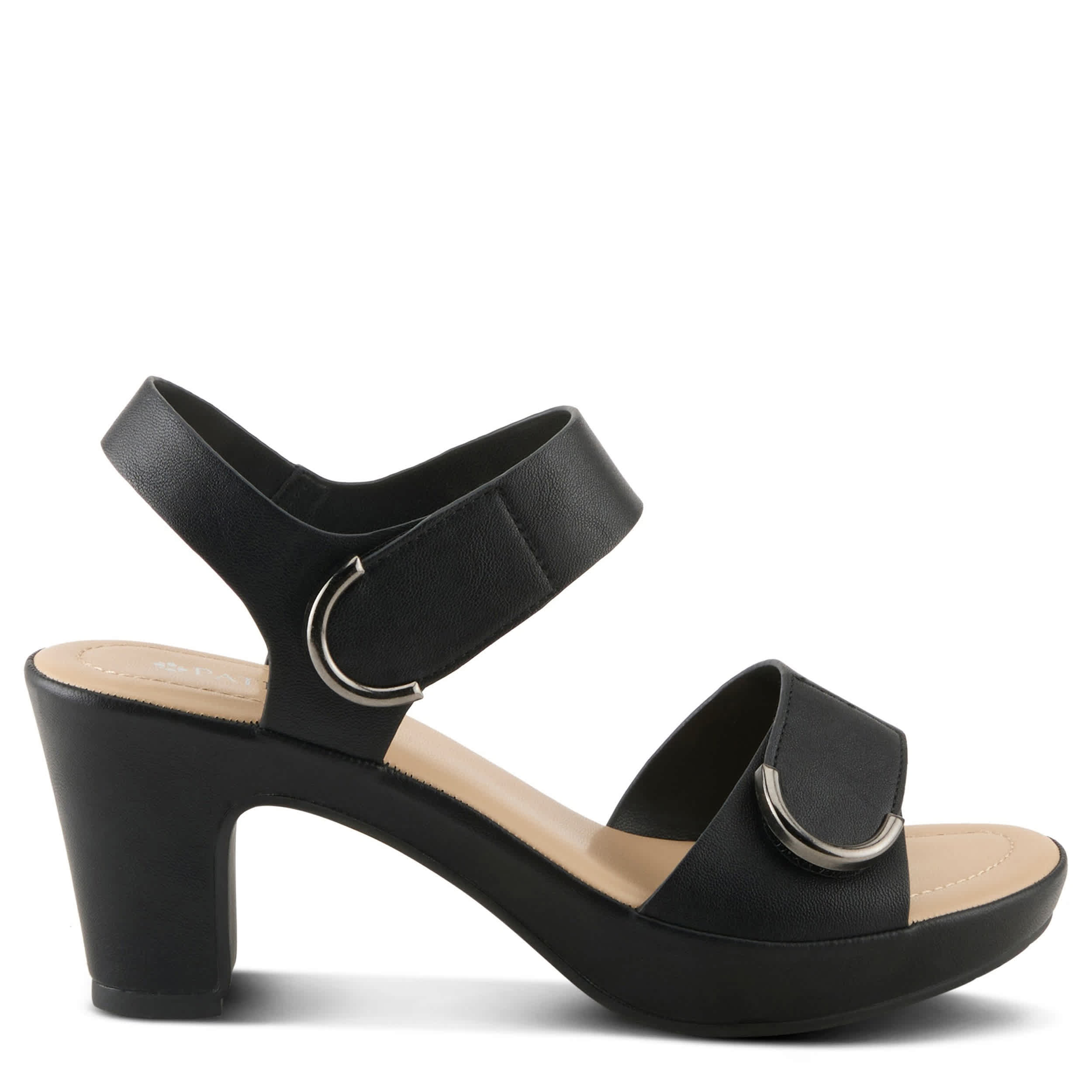 PATRIZIA-WOMENS ANDORRE DRESS SANDAL-BLACK & 