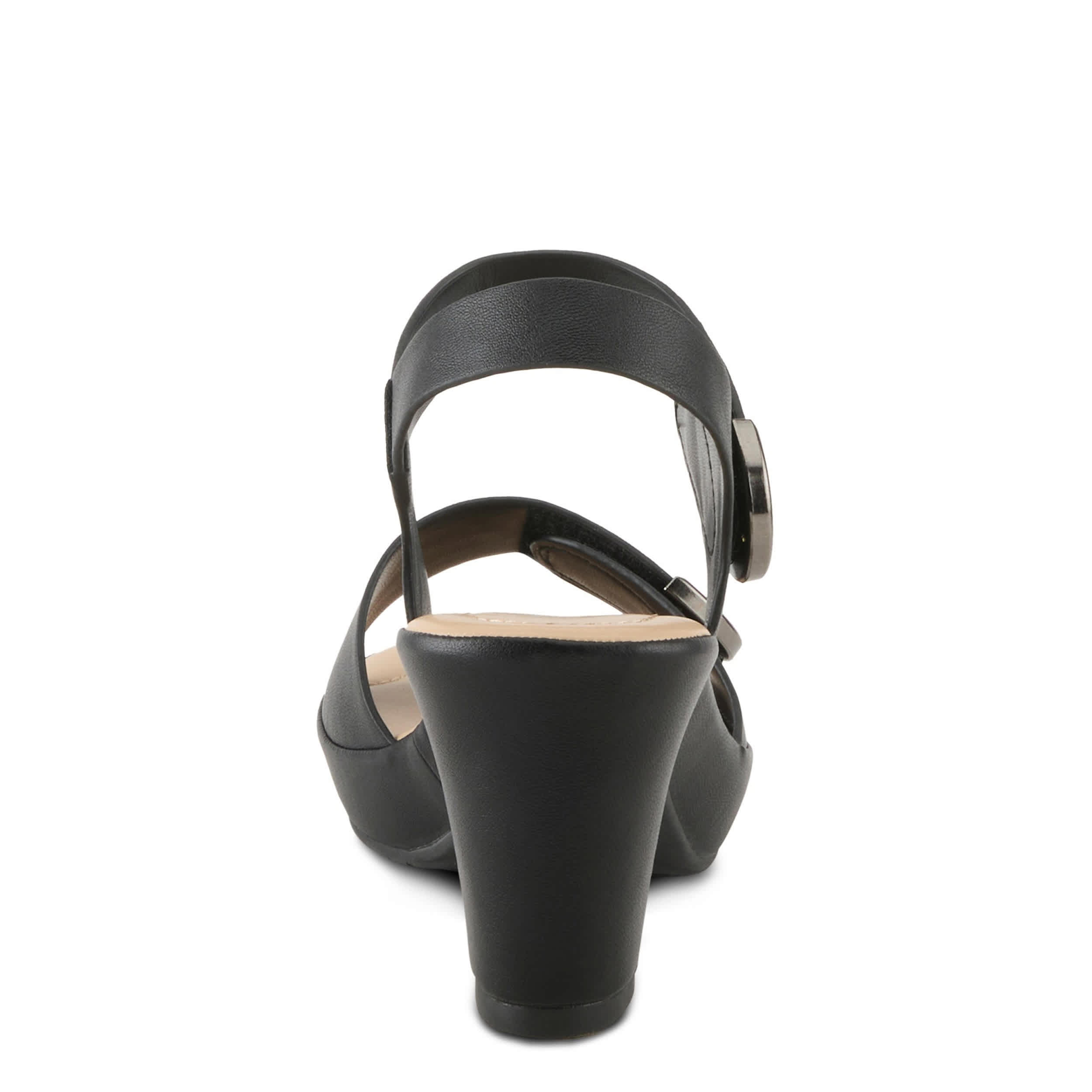 PATRIZIA-WOMENS ANDORRE DRESS SANDAL-BLACK & 