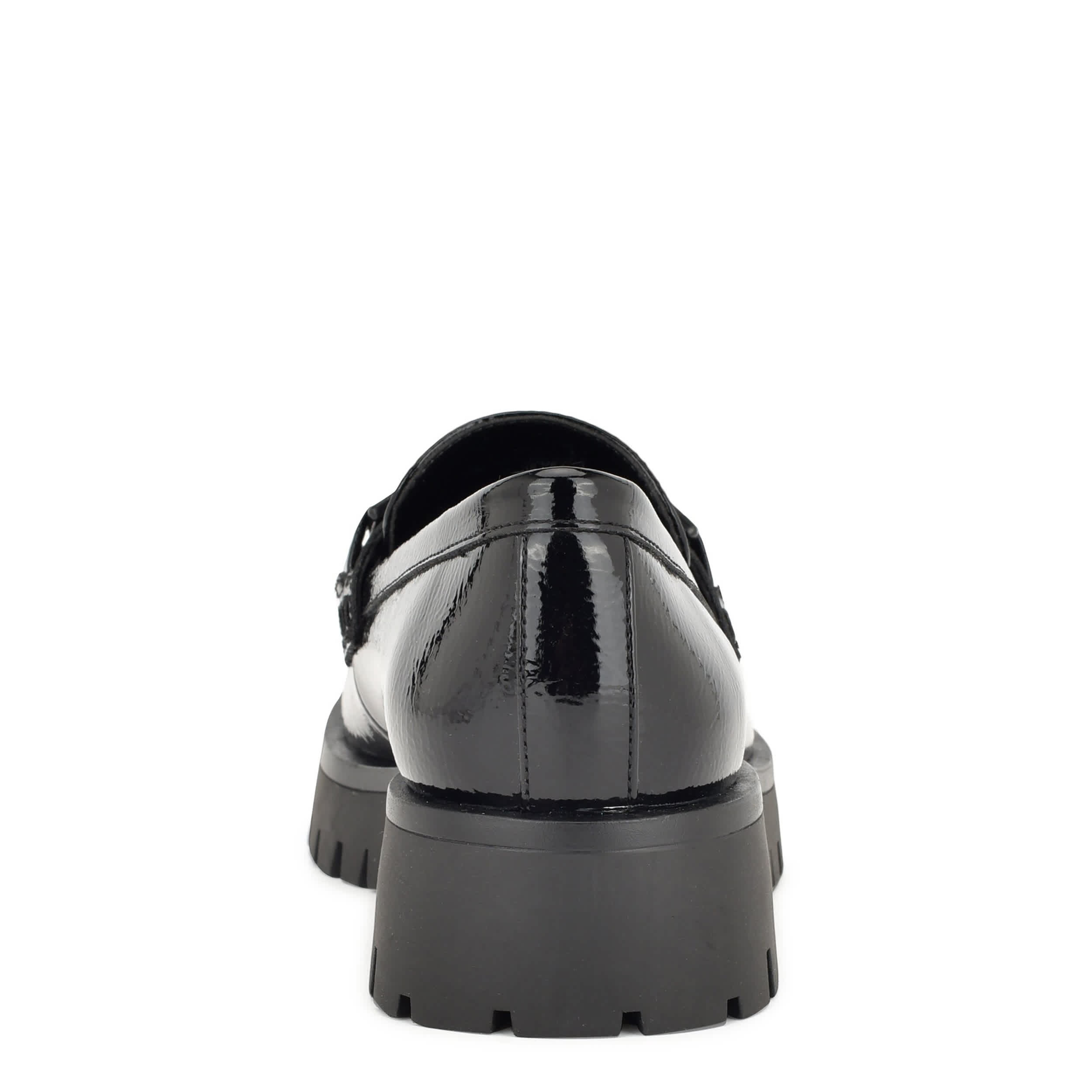 NINE WEST-WOMENS GABLES LOAFER-BLACK & 