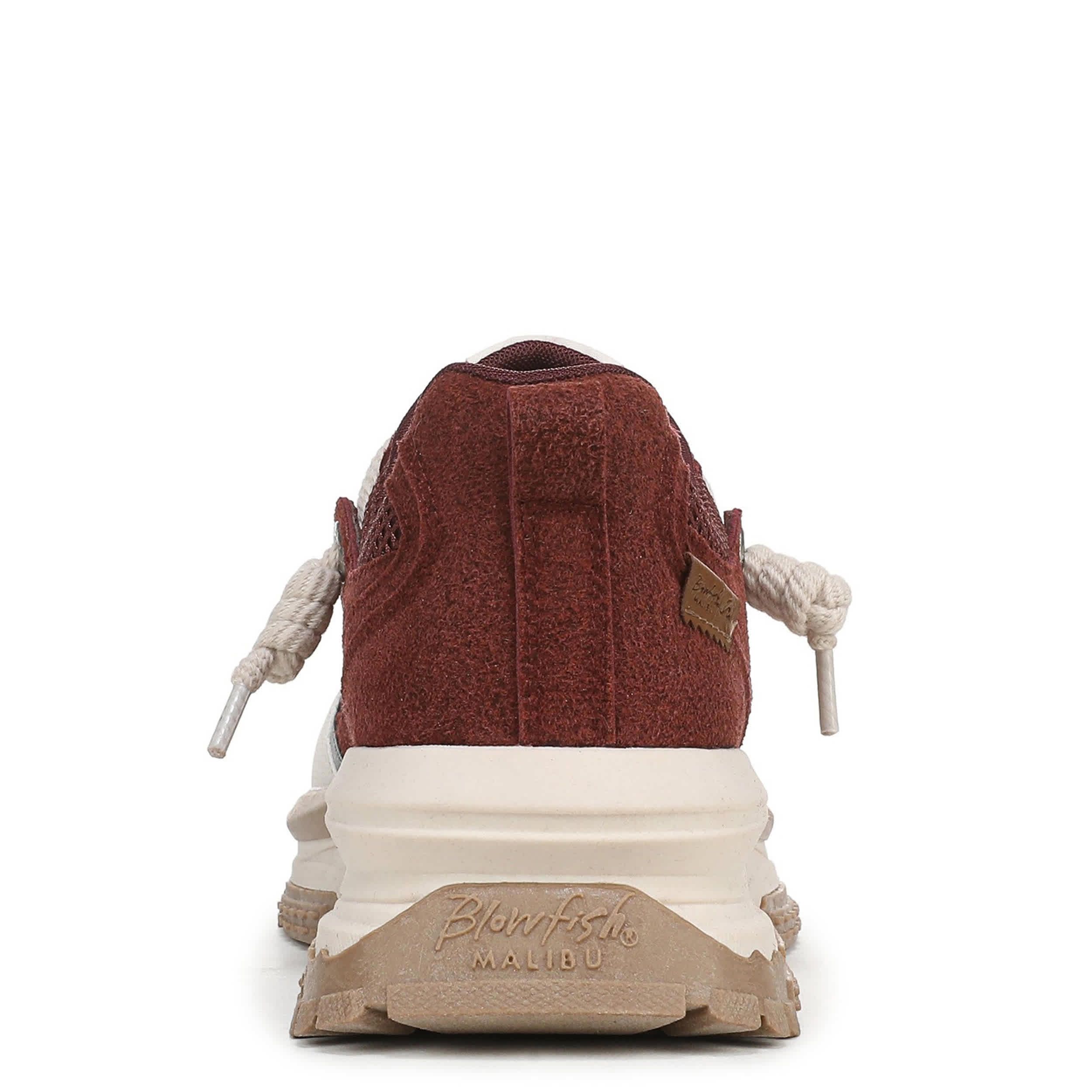 BLOWFISH MALIBU-WOMENS LEOTINA SLIP ON SNEAKER-BURGUNDY & 