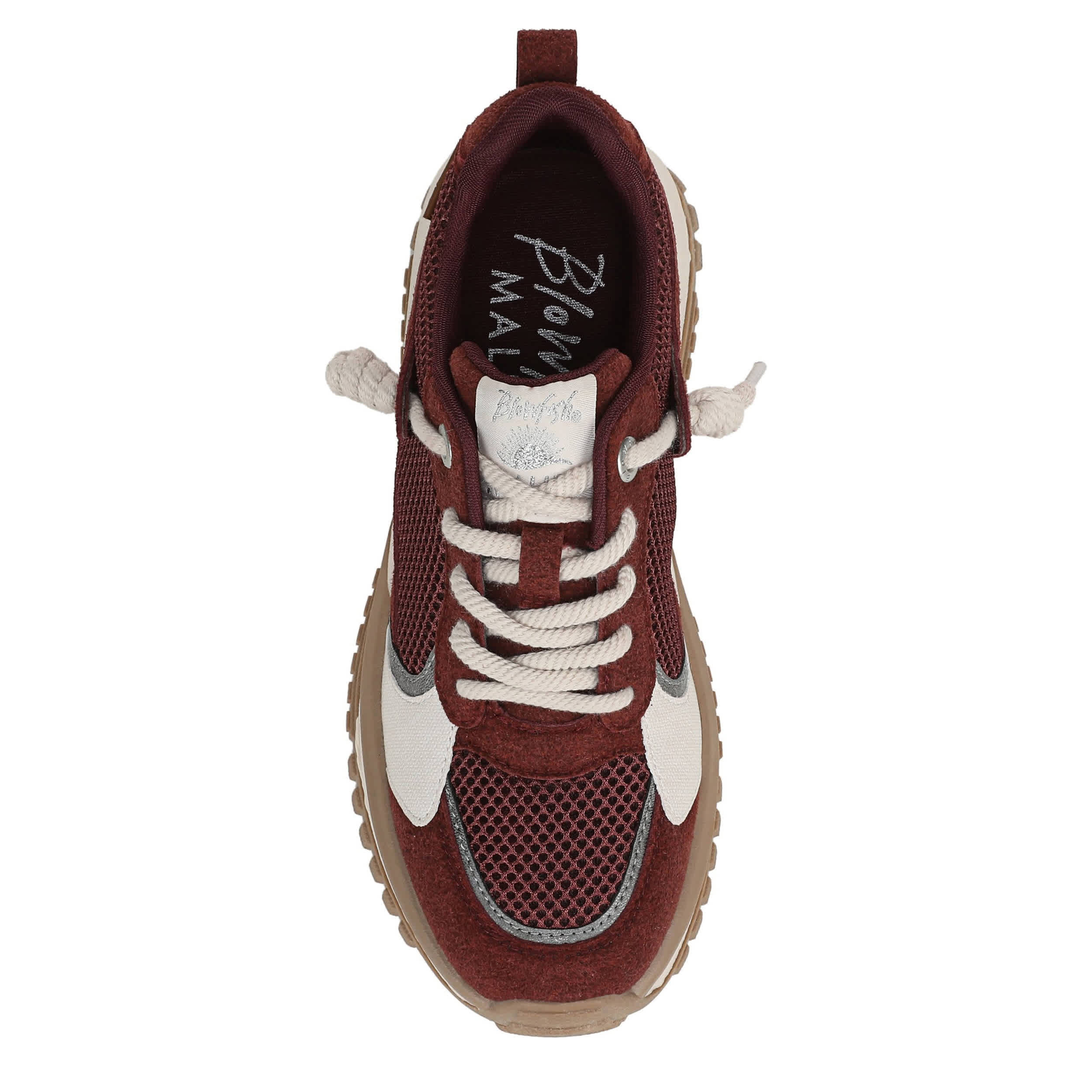 BLOWFISH MALIBU-WOMENS LEOTINA SLIP ON SNEAKER-BURGUNDY & 