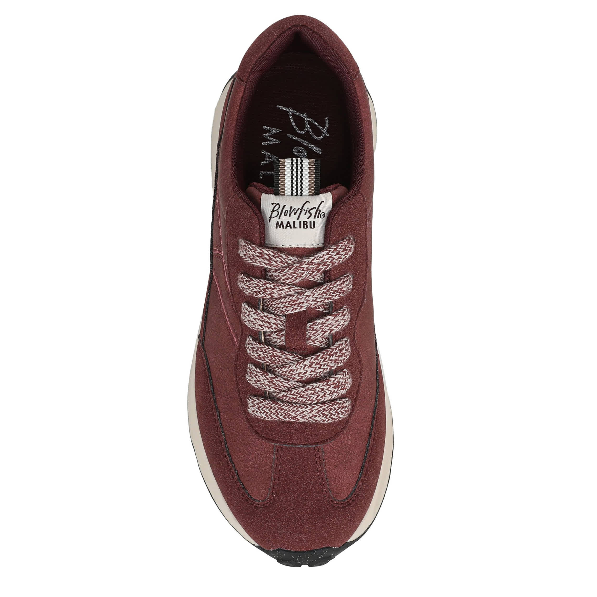BLOWFISH MALIBU-WOMENS DRIFTMODE SNEAKER-BURGUNDY & 