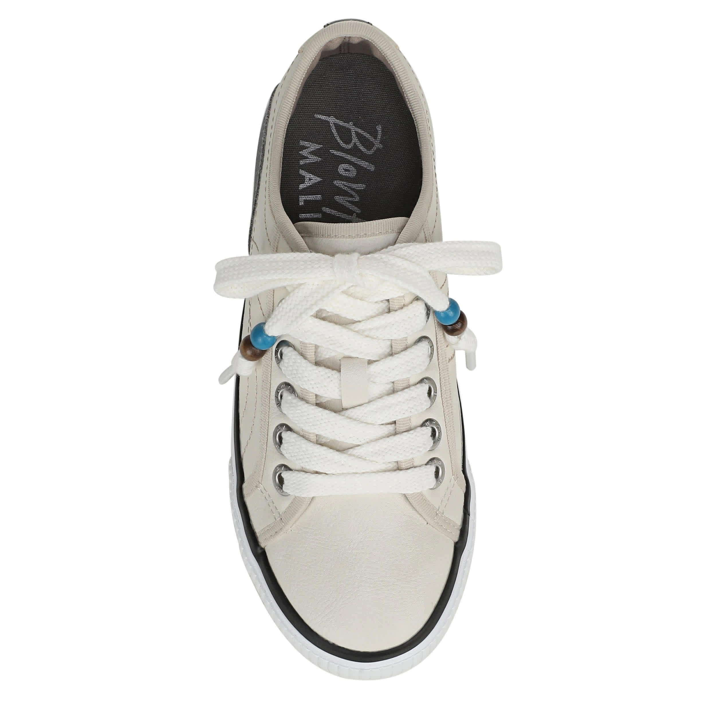 BLOWFISH MALIBU-WOMENS AZURE SNEAKER-WHITE & SAND