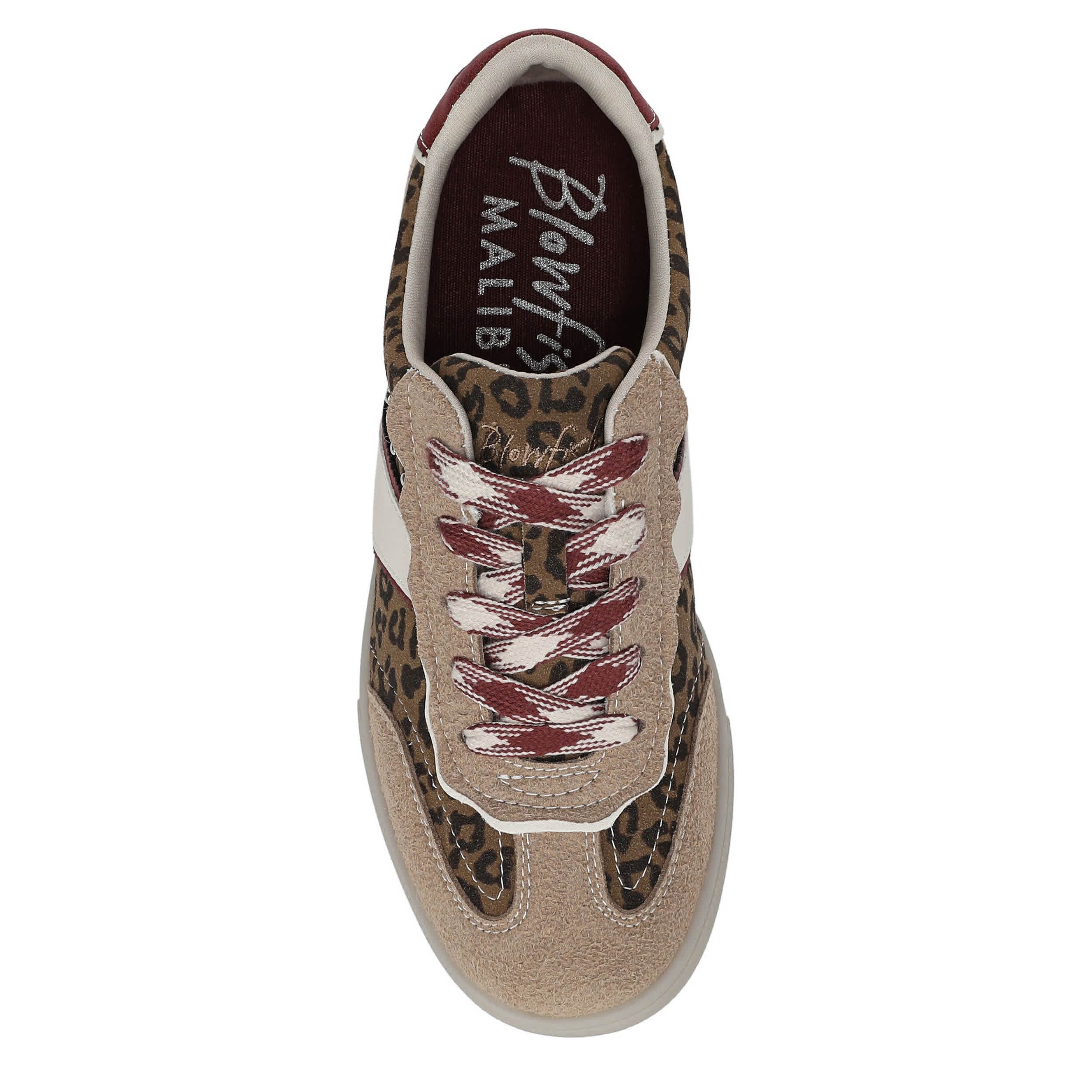 BLOWFISH MALIBU-WOMENS TASTIC 2 SNEAKER-LEOPARD & BROWN