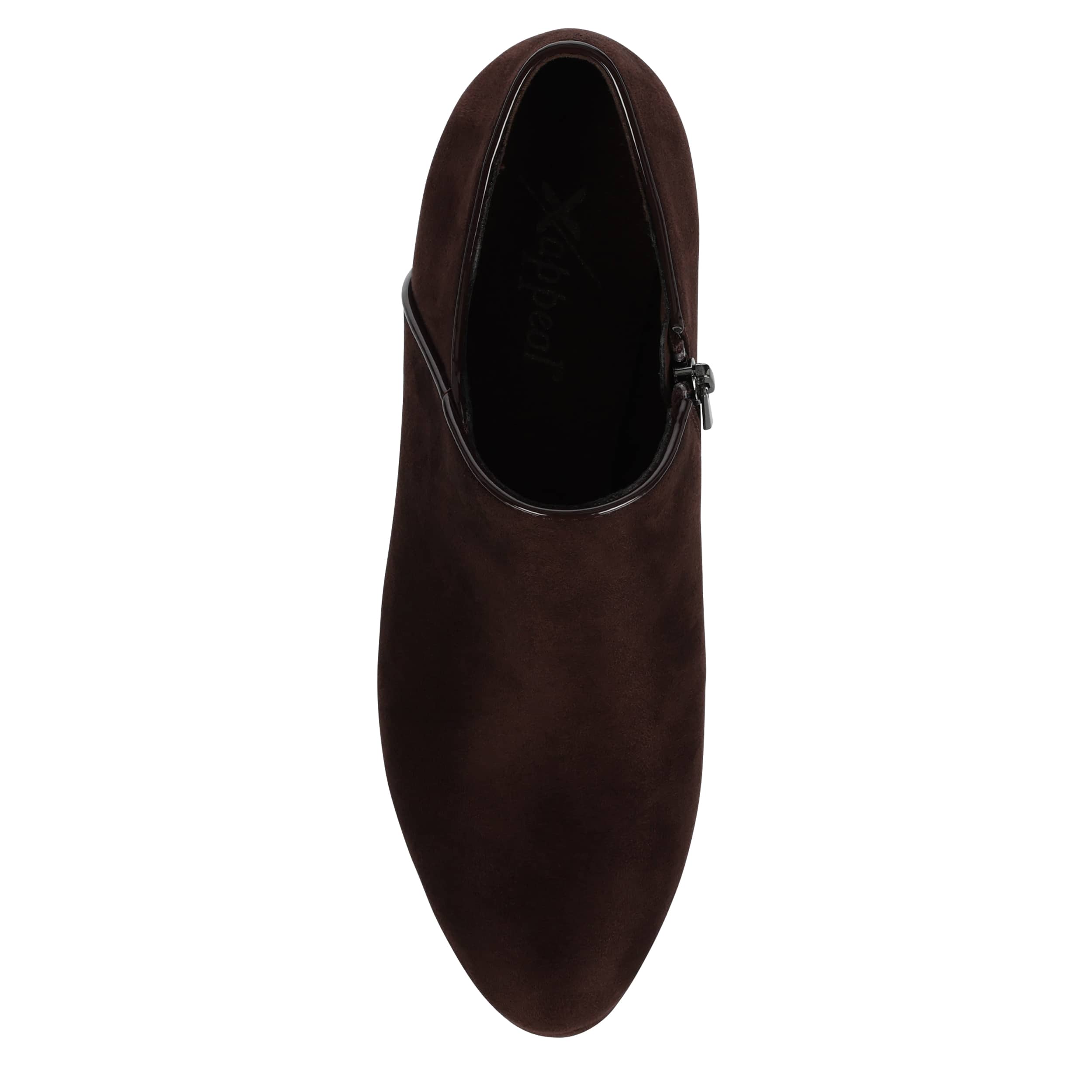XAPPEAL-WOMENS ADA BOOTIE-CHOCOLATE & CHOCOLATE