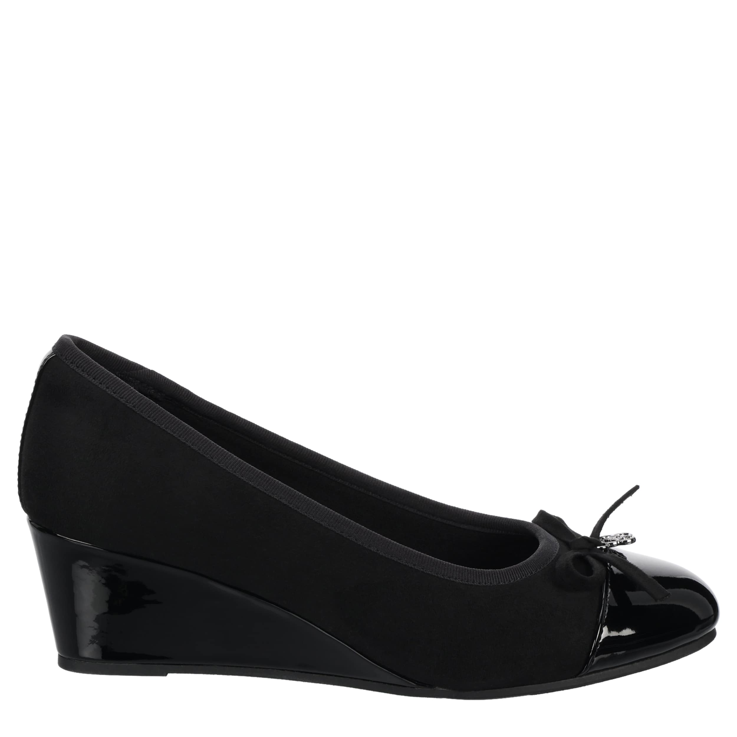 LAUREN BLAKWELL-WOMENS ALANNA PUMP-BLACK & 