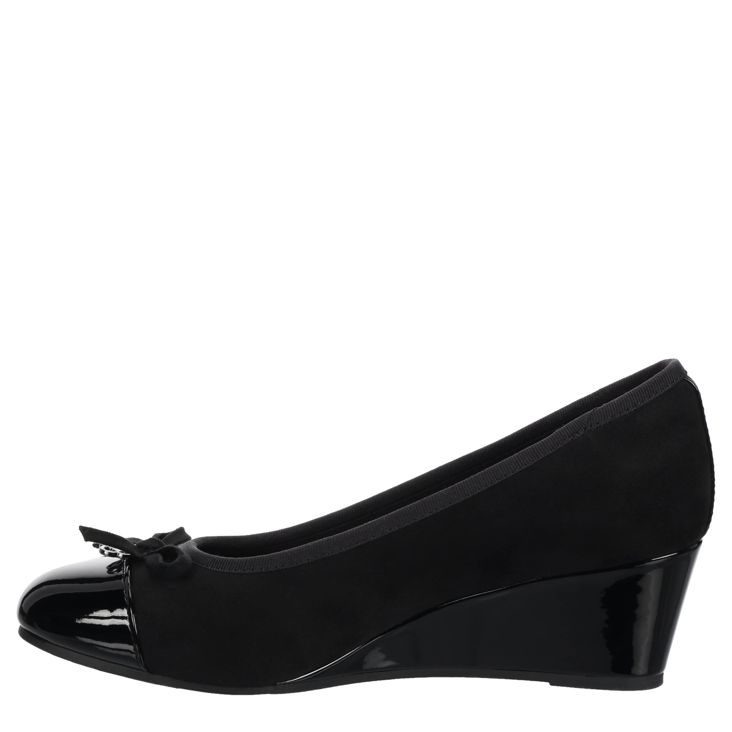 LAUREN BLAKWELL-WOMENS ALANNA PUMP-BLACK & 