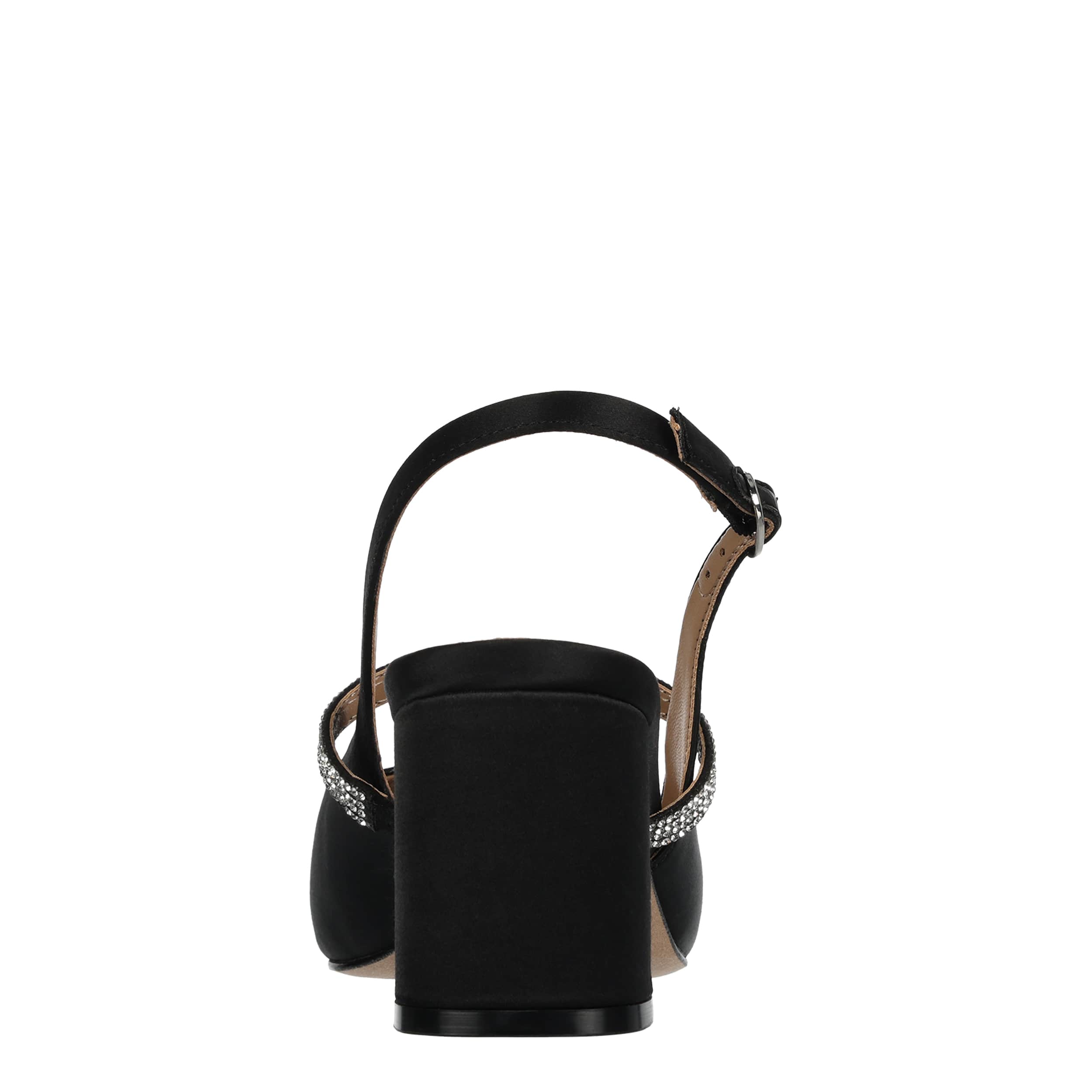 MARIPE-WOMENS BECKA PUMP-BLACK & SILVER