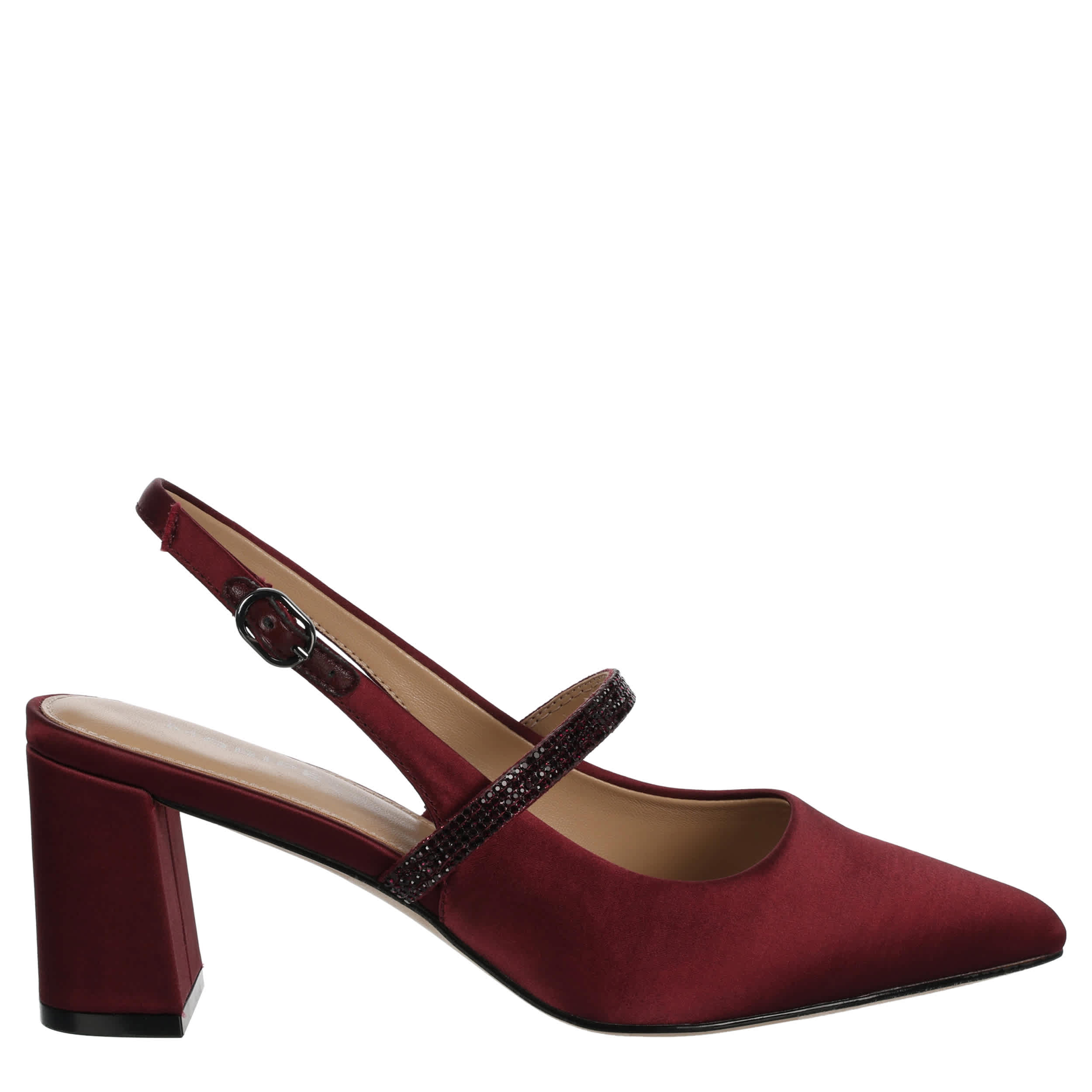 MARIPE-WOMENS BECKA PUMP-BURGUNDY & BURGUNDY