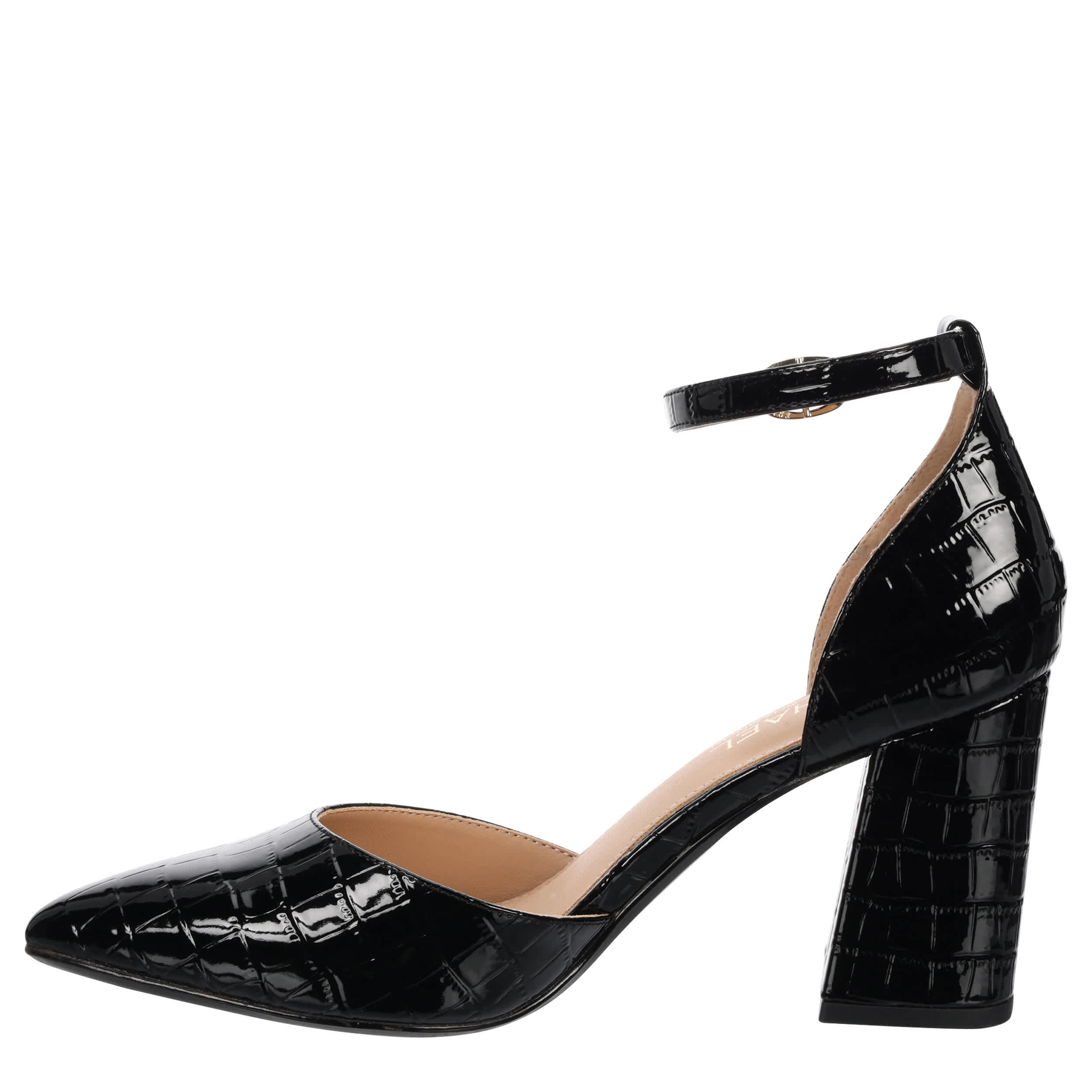 MICHAEL BY MICHAEL SHANNON-WOMENS JANAY PUMP-BLACK & BLACK