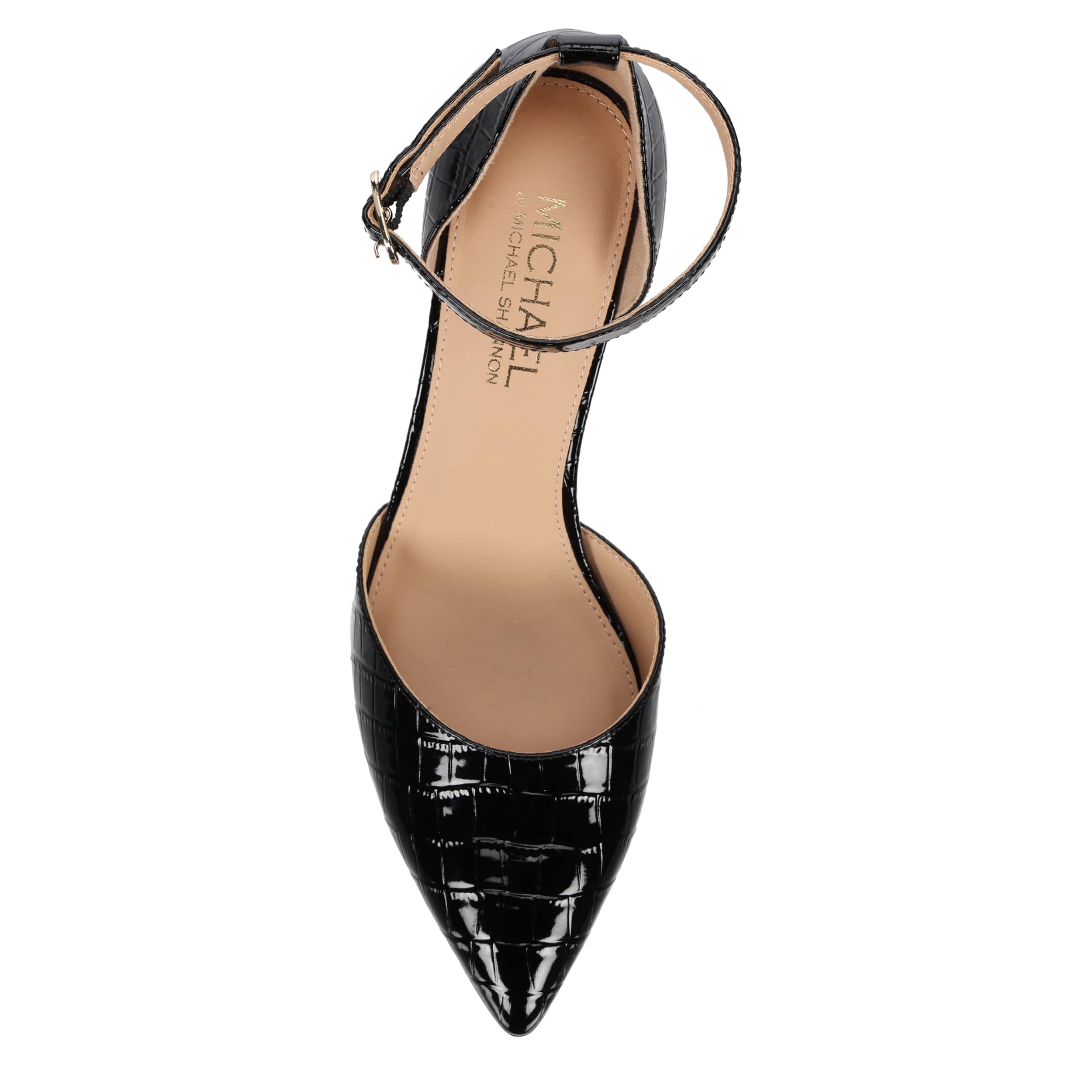 MICHAEL BY MICHAEL SHANNON-WOMENS JANAY PUMP-BLACK & BLACK