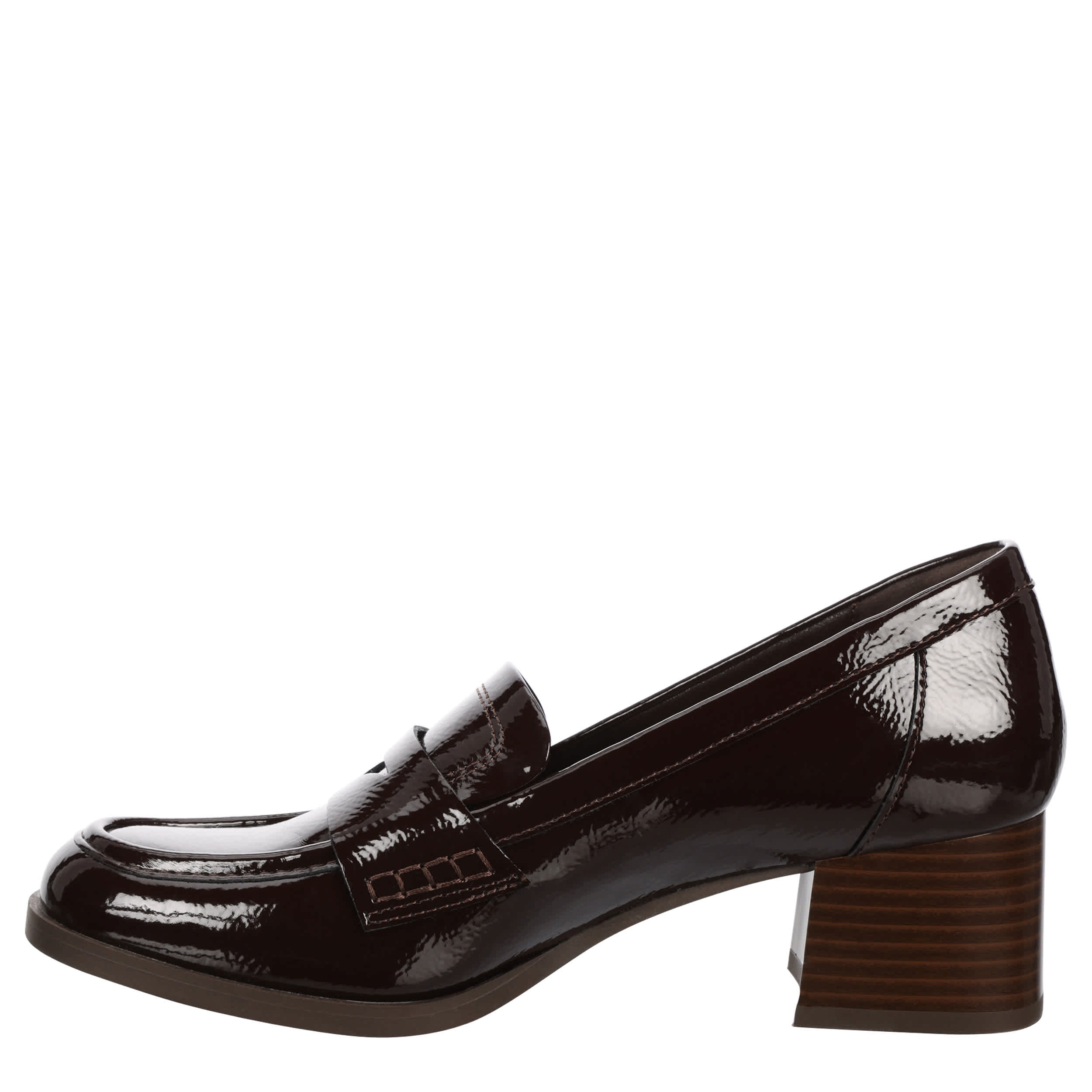 LAUREN BLAKWELL-WOMENS TONIE LOAFER-CHOCOLATE & 