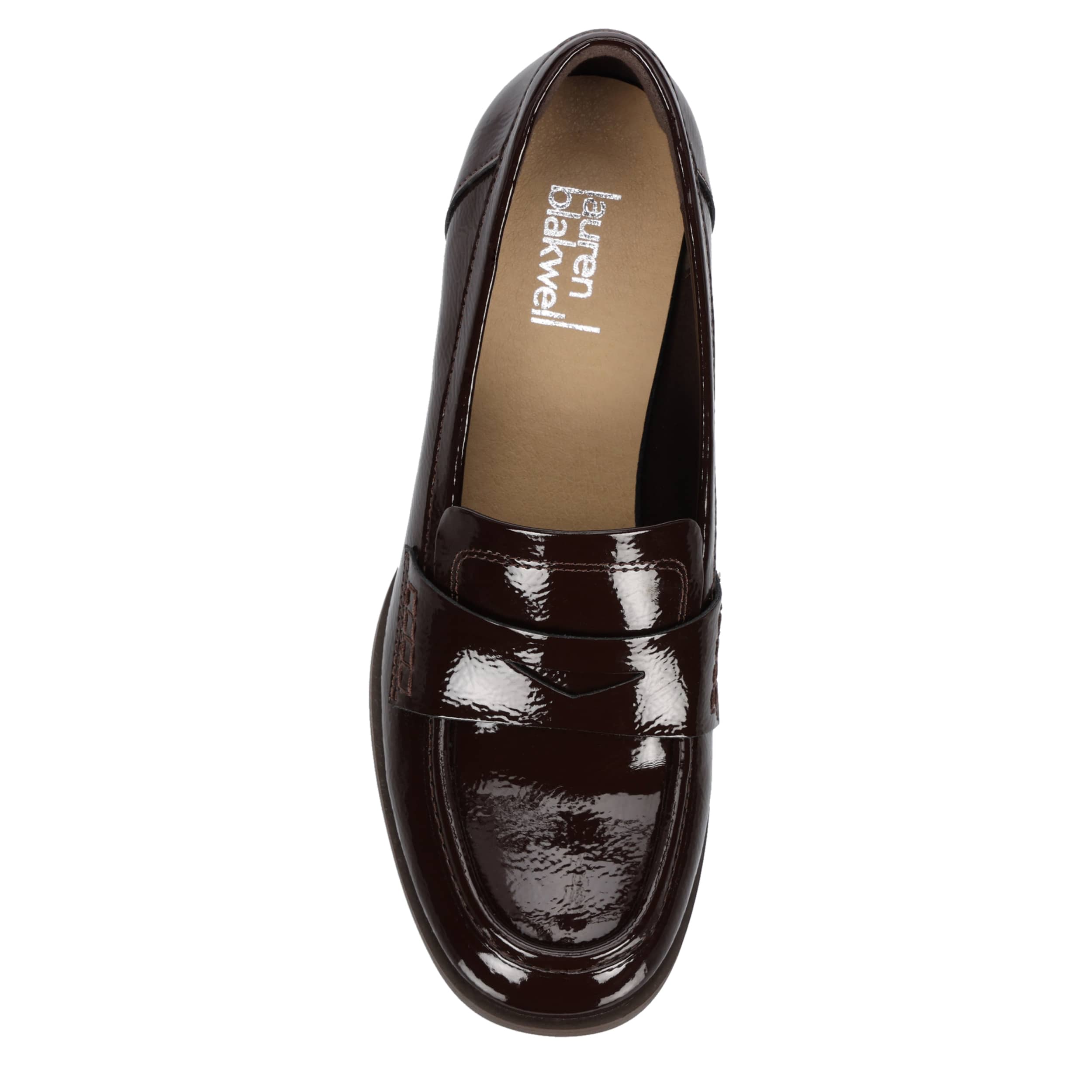 LAUREN BLAKWELL-WOMENS TONIE LOAFER-CHOCOLATE & 