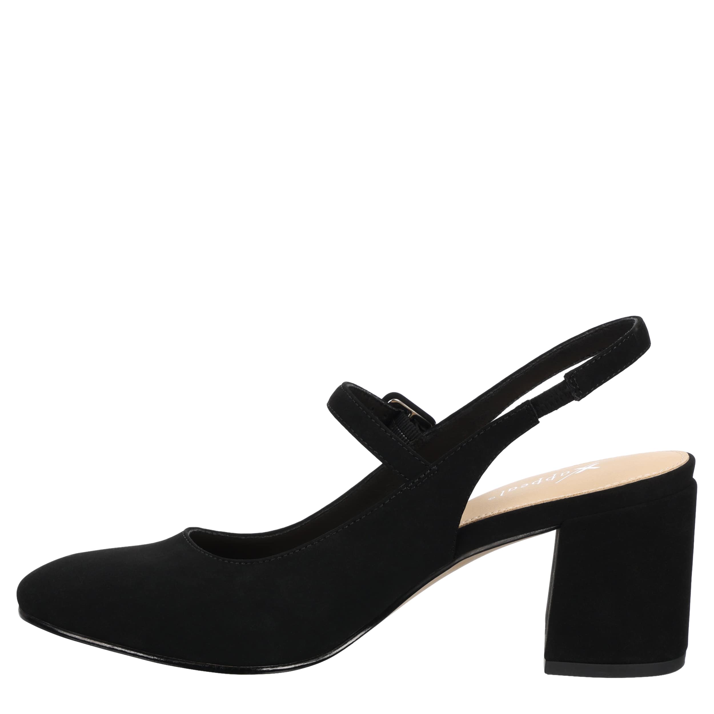 XAPPEAL-WOMENS CODA PUMP-BLACK & 