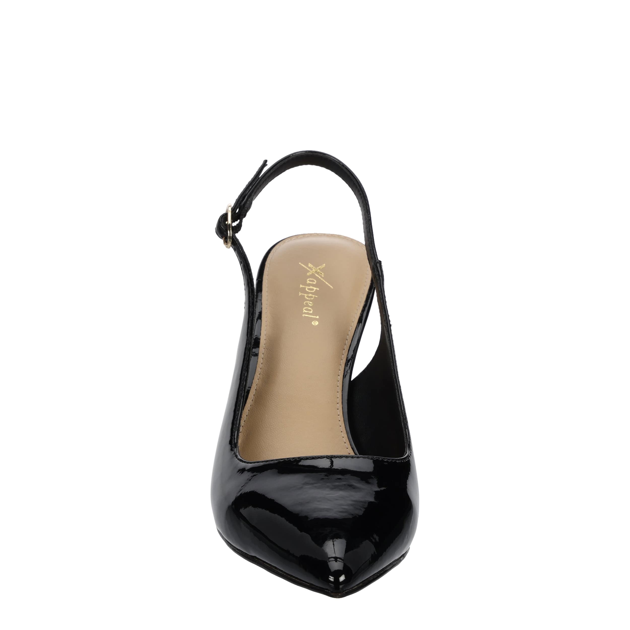 XAPPEAL-WOMENS JANIE PUMP-BLACK & BLACK