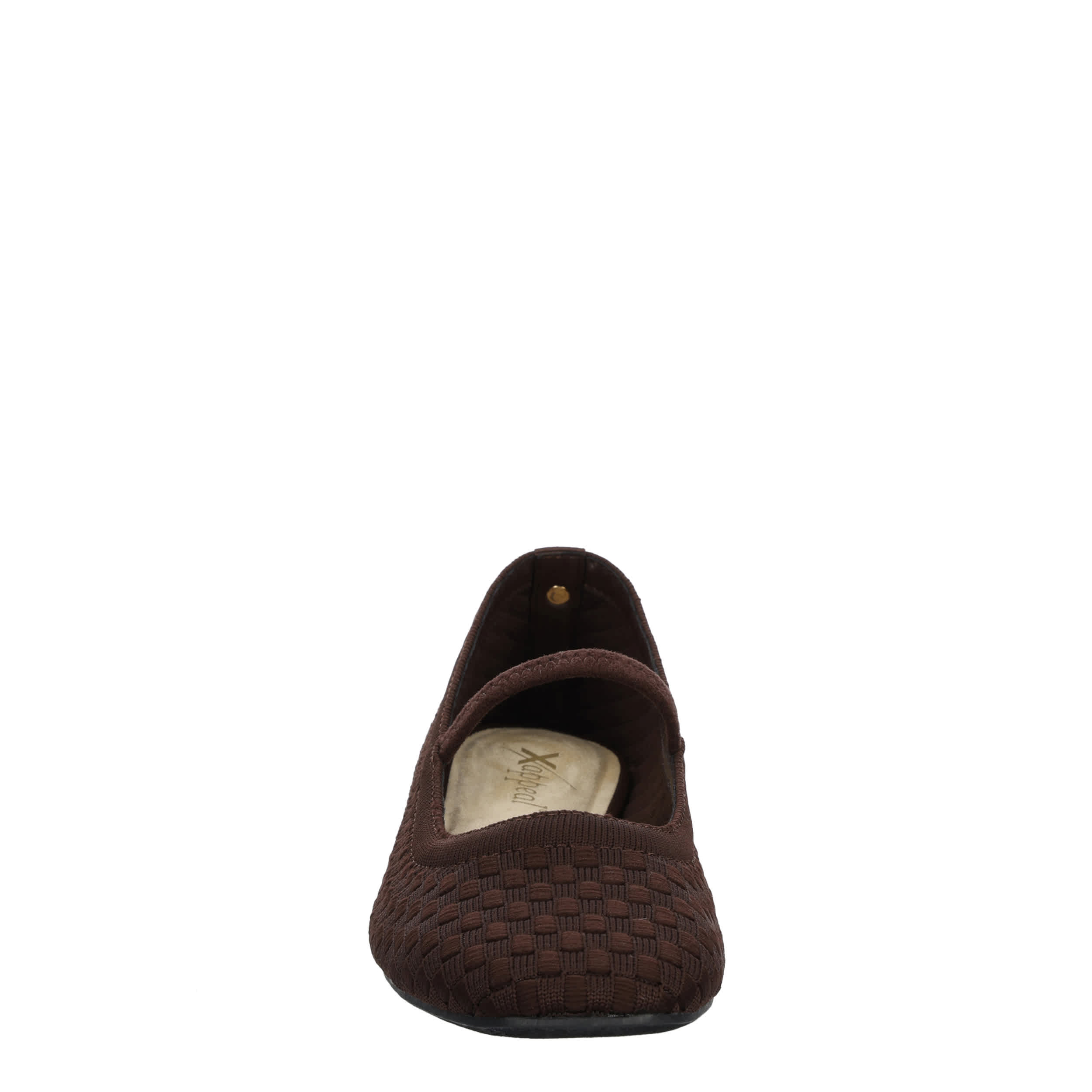 XAPPEAL-WOMENS CORINNE FLAT-CHOCOLATE & 