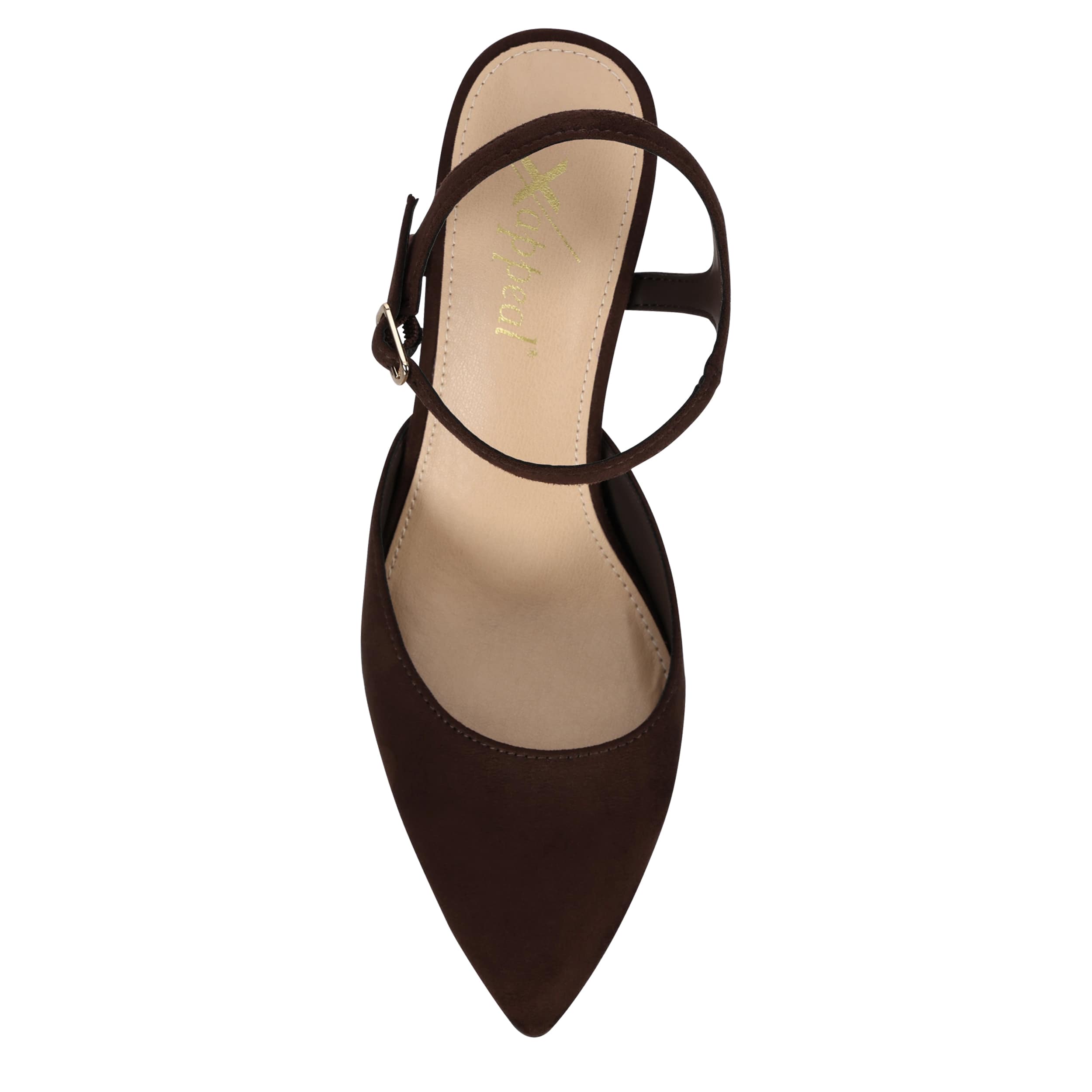 XAPPEAL-WOMENS OLIVE PUMP-CHOCOLATE & 