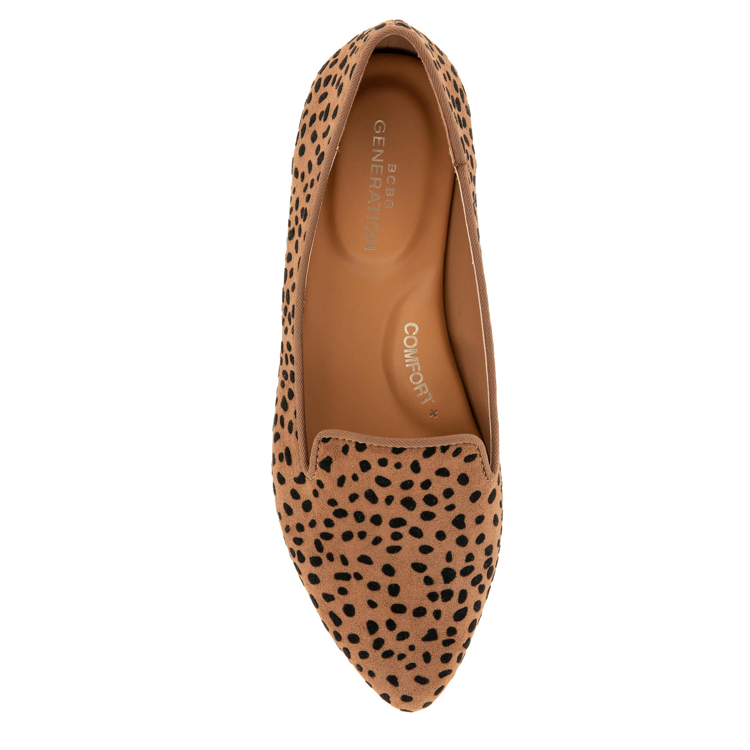 BCBG GENERATION-WOMENS GABRIELLA LOAFER-LEOPARD & 